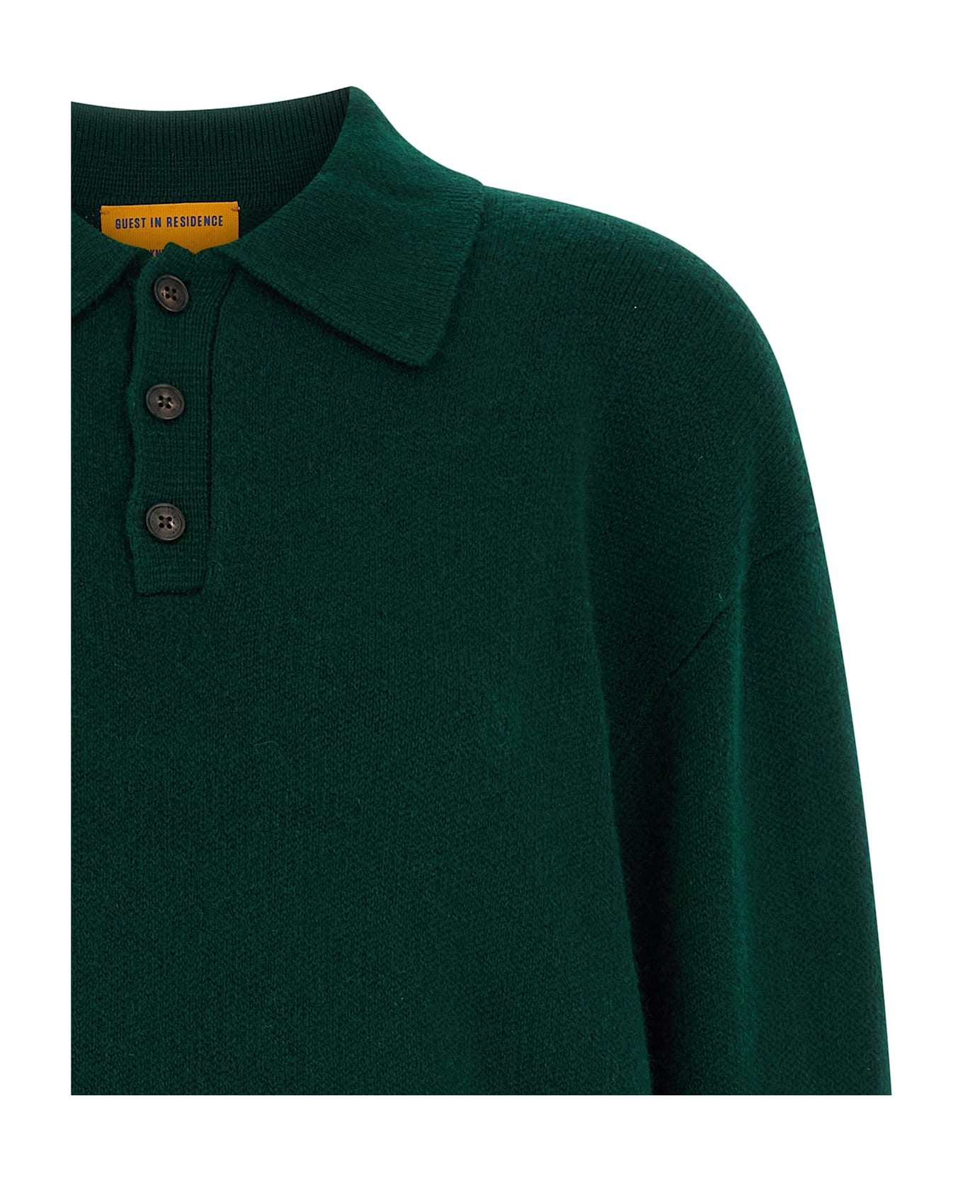 Guest in Residence 
allday
 Polo Shirt - Green ポロシャツ