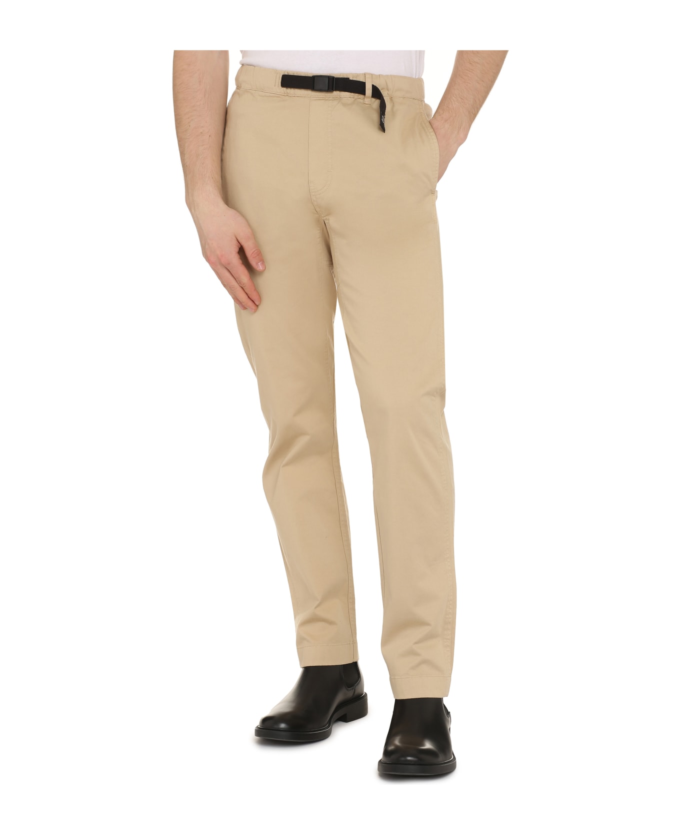 Woolrich Easy Cotton Trousers - Sand