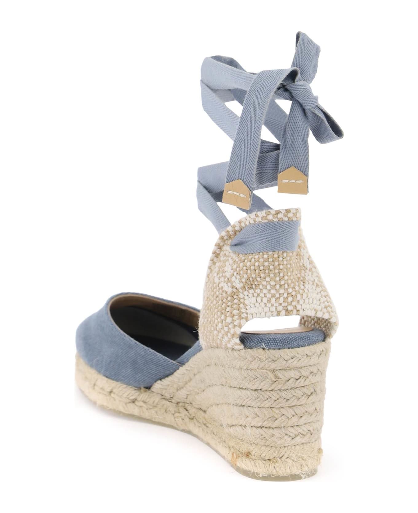 Castañer Carina Wedge Sandals - CITADEL (Blue)