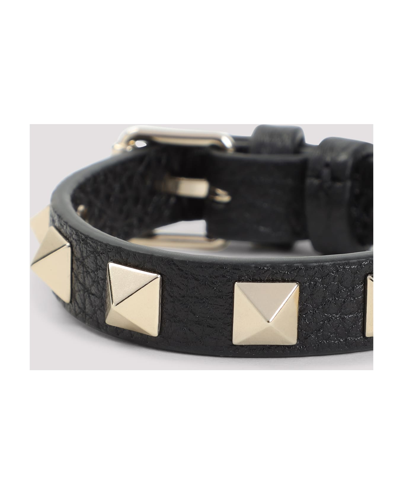 Valentino Garavani Leather Bracelet - No Nero
