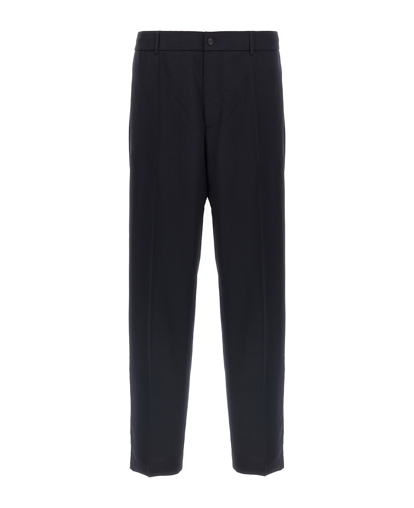 Moncler Wool Pants - Blue
