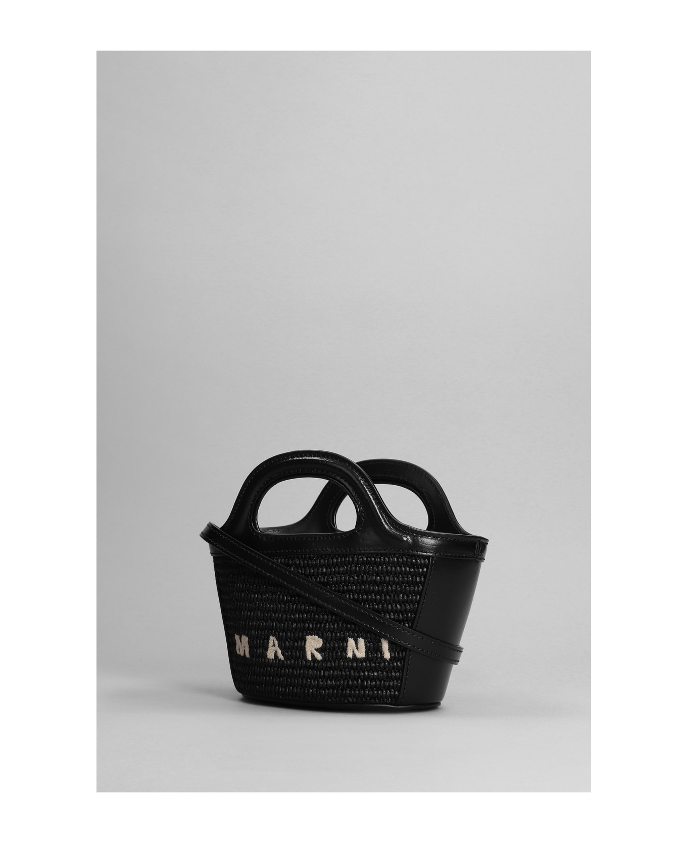 Marni 'tropicalia' Small Hand Bag - Black トートバッグ