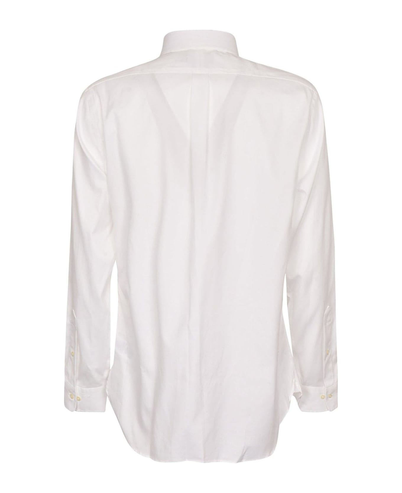 Polo Ralph Lauren Polo Logo Embroidered Buttoned Shirt Polo Ralph Lauren - WHITE シャツ