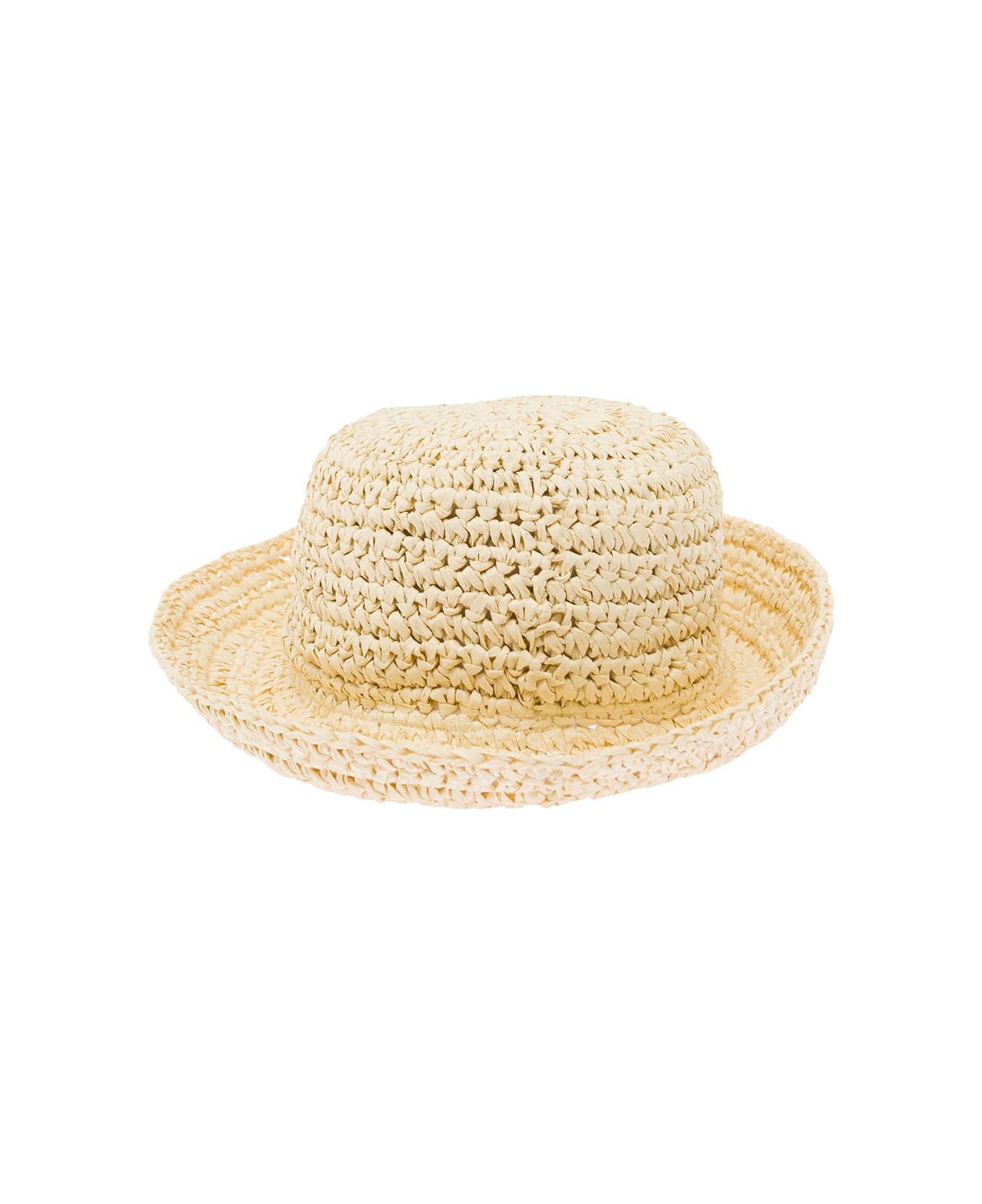 Ganni Summer Straw Hat - Beige
