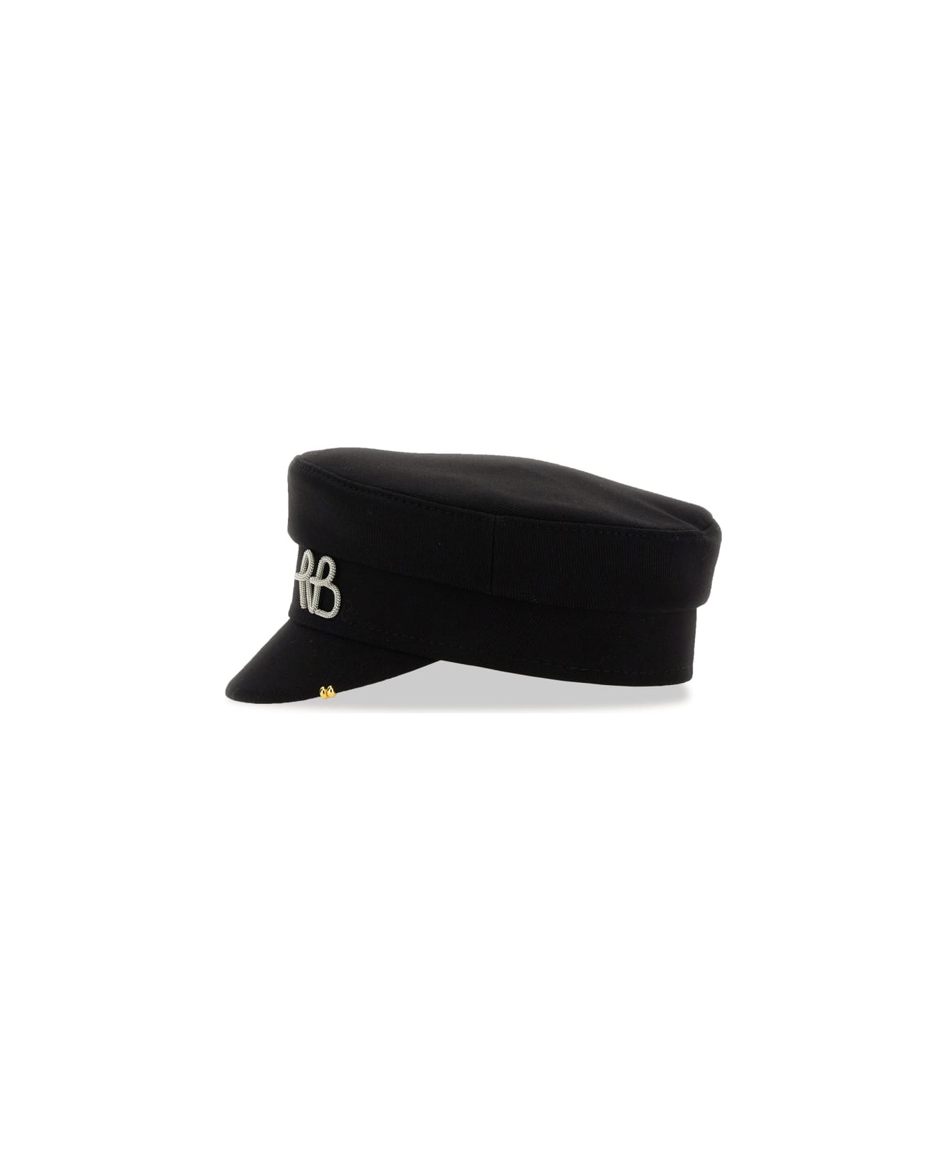 Ruslan Baginskiy Baker Boy Hat - BLACK 帽子