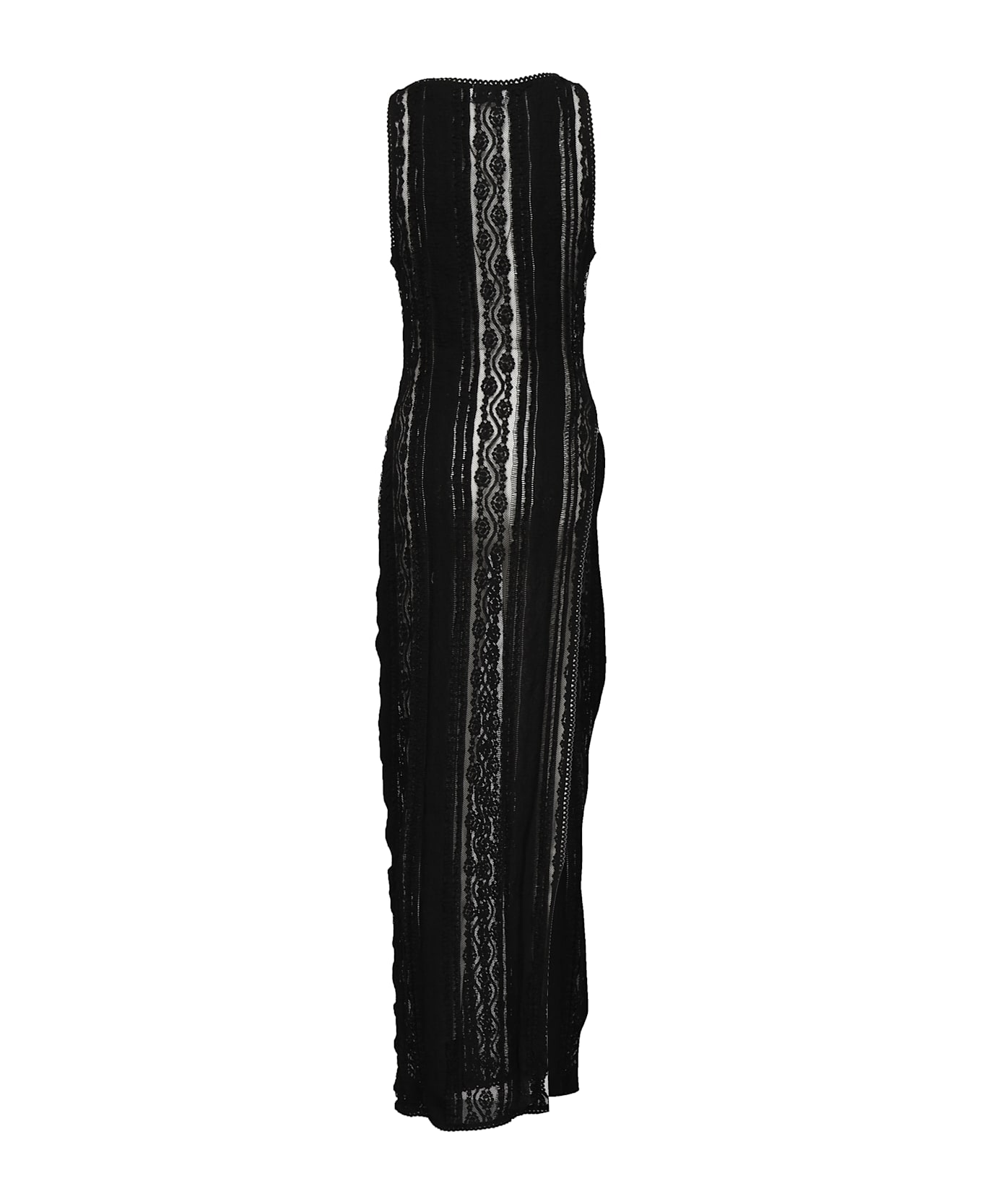 Charo Ruiz Ila Long Dress - Black