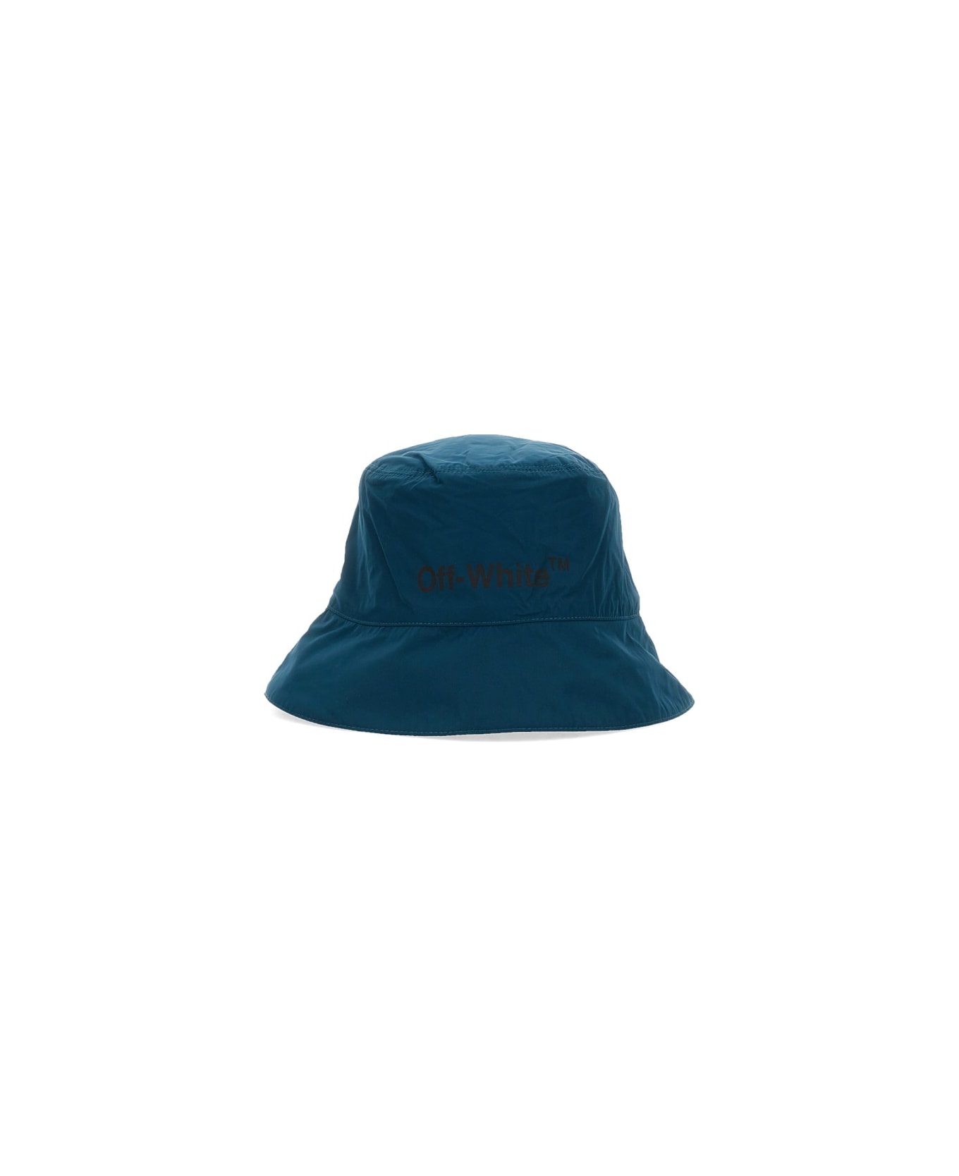 Off-White Bucket Hat With Logo - BLUE 帽子