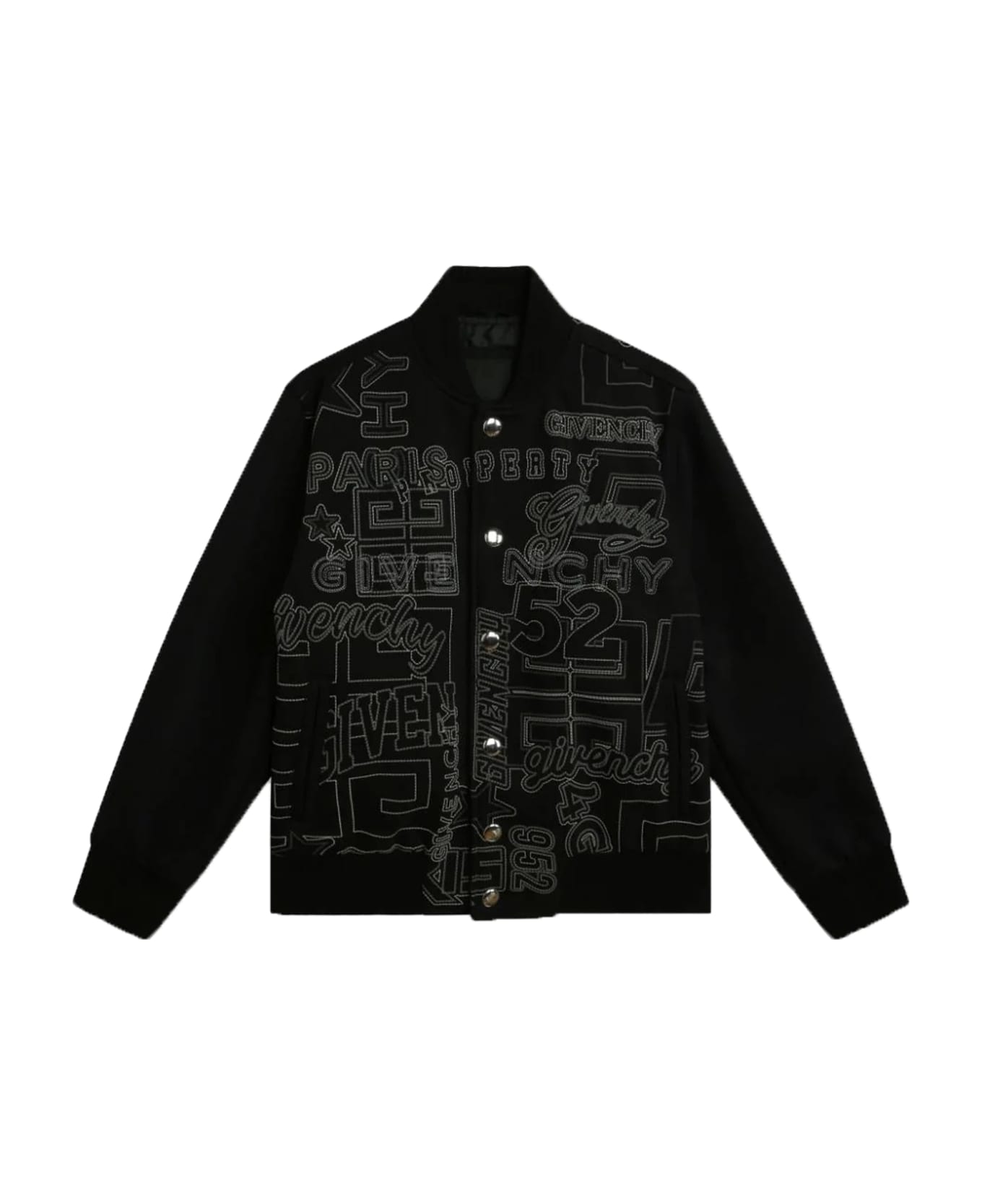 Givenchy Bomber Jacket With Embroidery - Back コート＆ジャケット