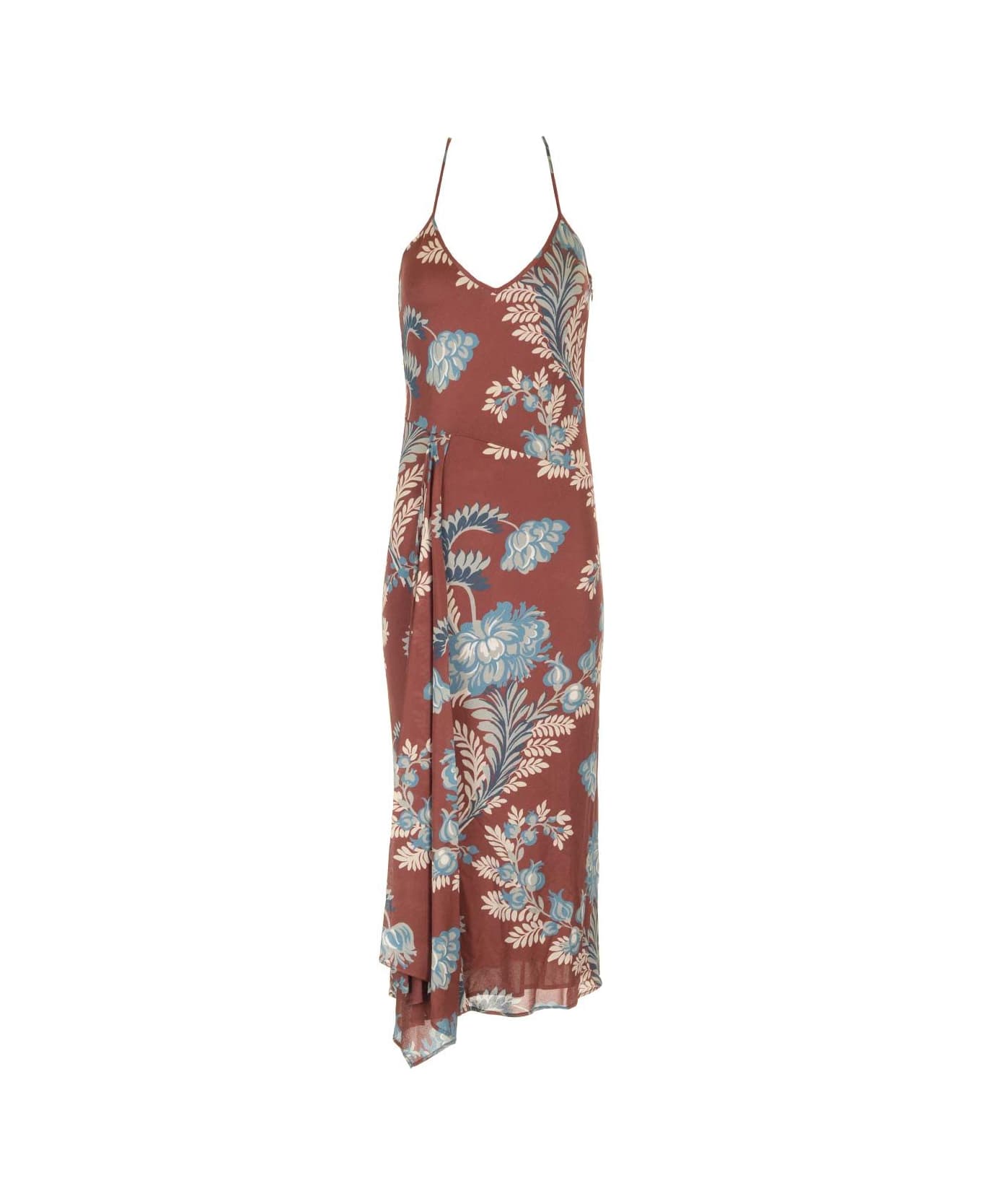 Etro Printed Crepe Jersey Dress - Multicolor