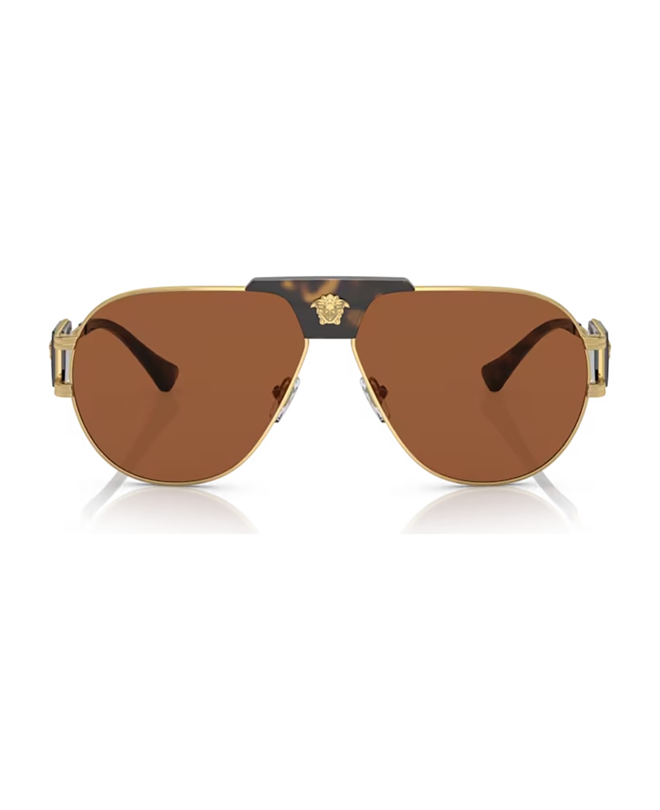 Versace Eyewear Ve2252 Gold Sunglasses - Gold