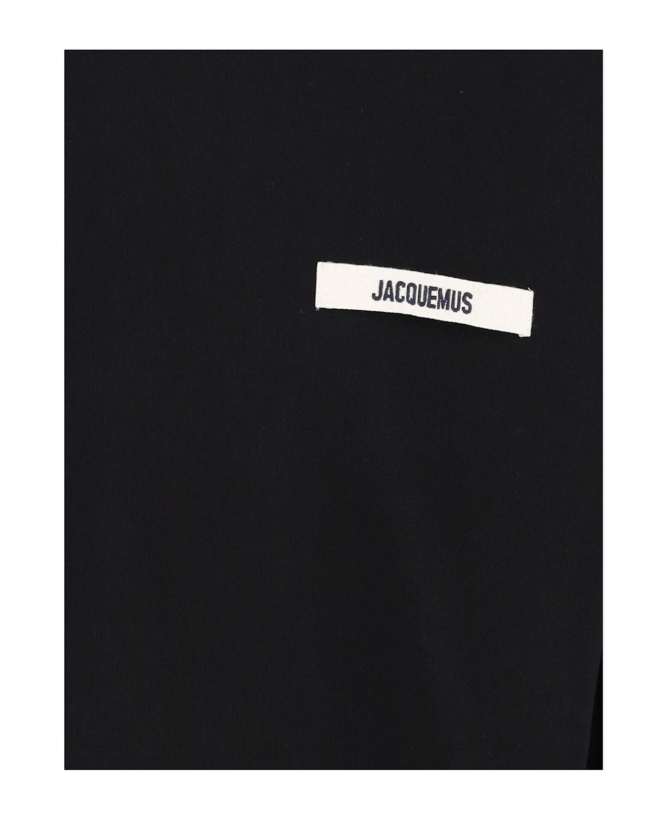 Jacquemus Le Hoodie Grosgrain - Black