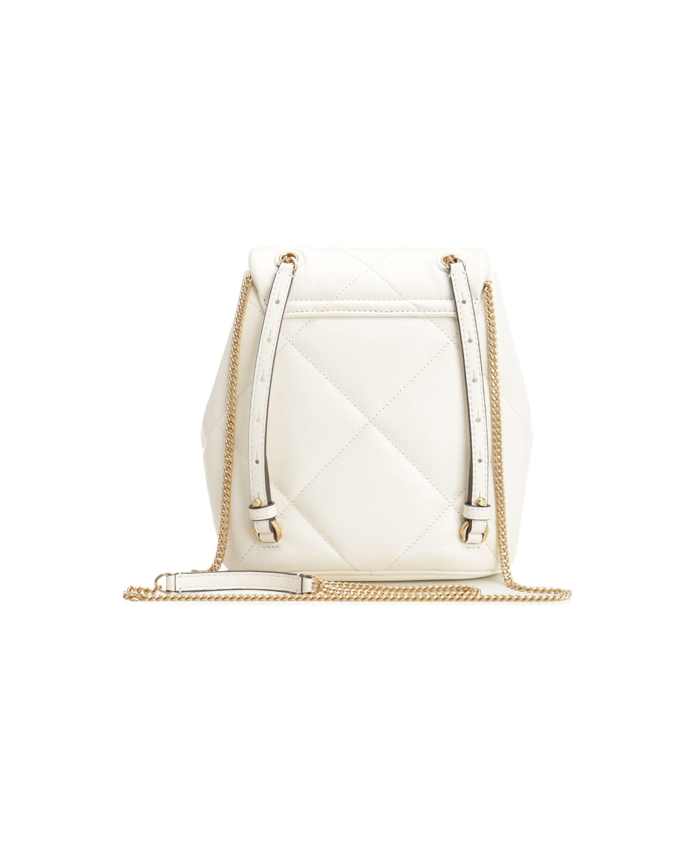 Tory Burch 
kira Diamond Quilt
 Mini Backpack - White