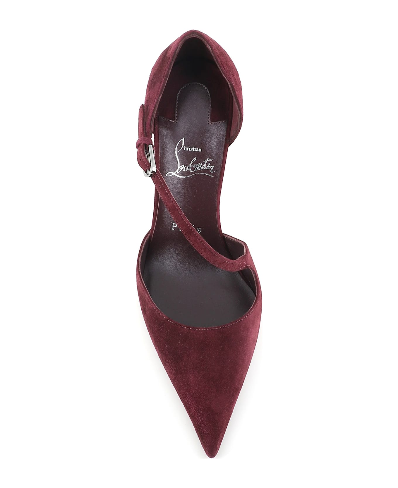 Christian Louboutin <strong
</strong
décolleté Miss Zyggyta 100 - Vinaccia
