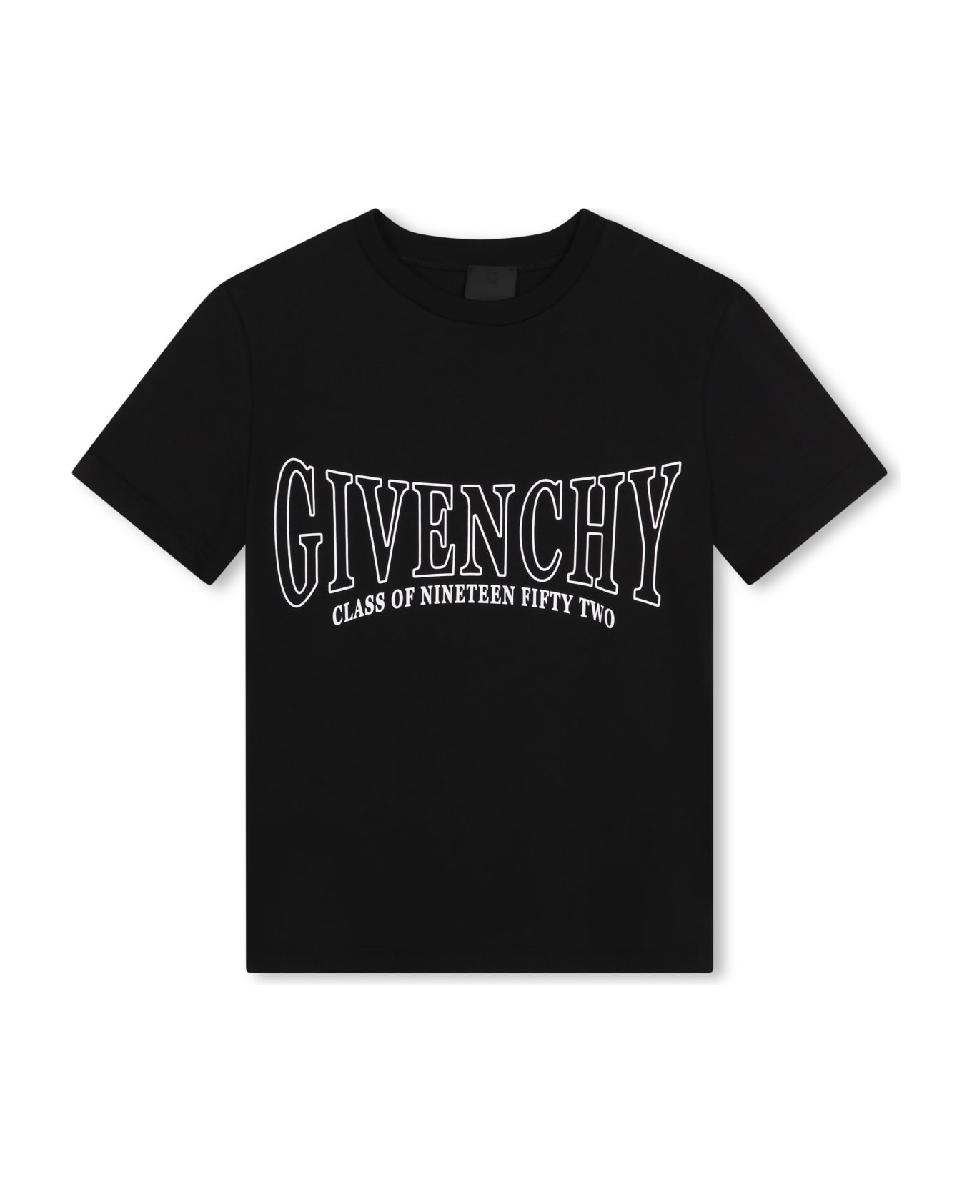 Givenchy Crew-neck T-shirt Set With Print - Black