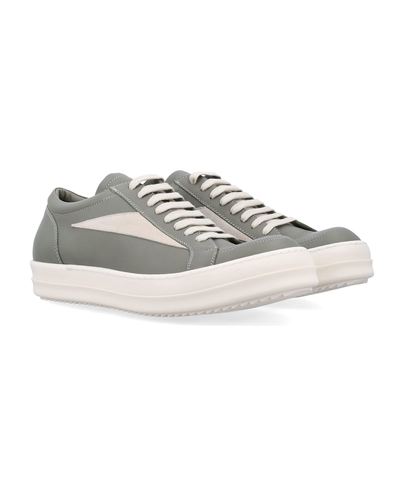 Rick Owens Vintage Sneaks - CELADON MILK MILK SOLE