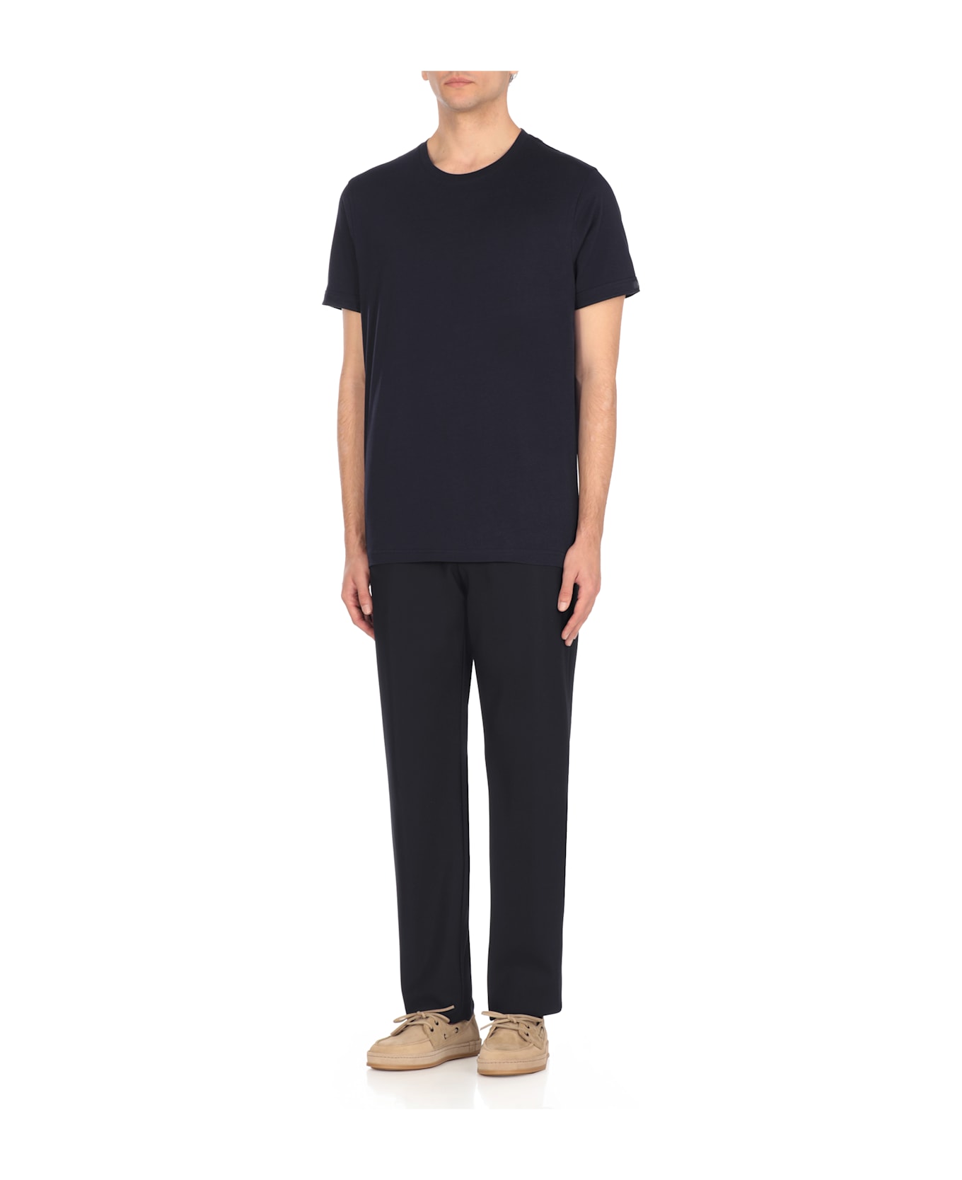 Fay Cotton T-shirt - Blue
