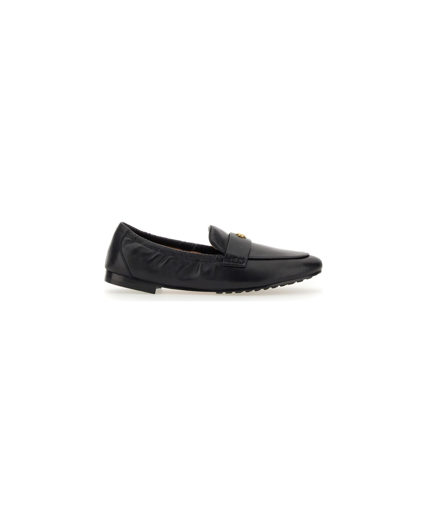 Tory Burch Moccasin Ballerina - BLACK