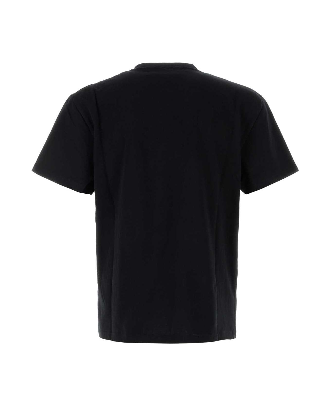 Alexander McQueen Black Cotton T-shirt - BLACKBLACK