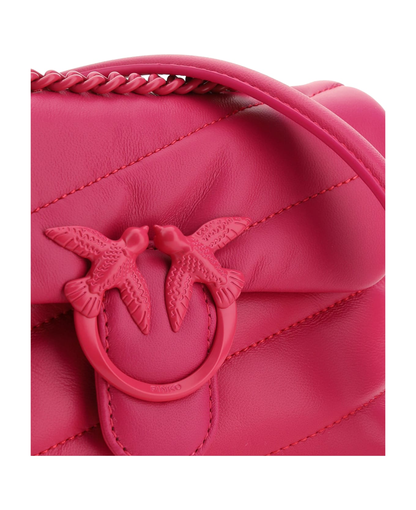 Pinko Baby Love Puff Crossbody Bag - Pink Pinko-block Color