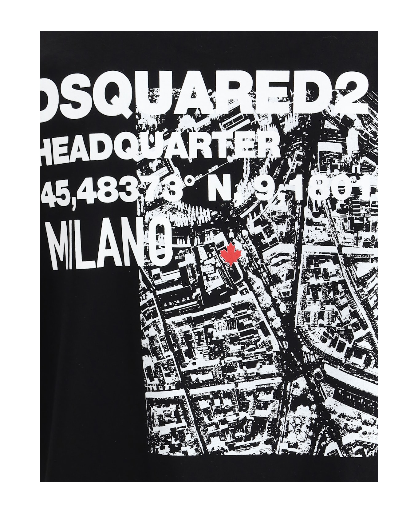Dsquared2 Logoed T-shirt - BLACK