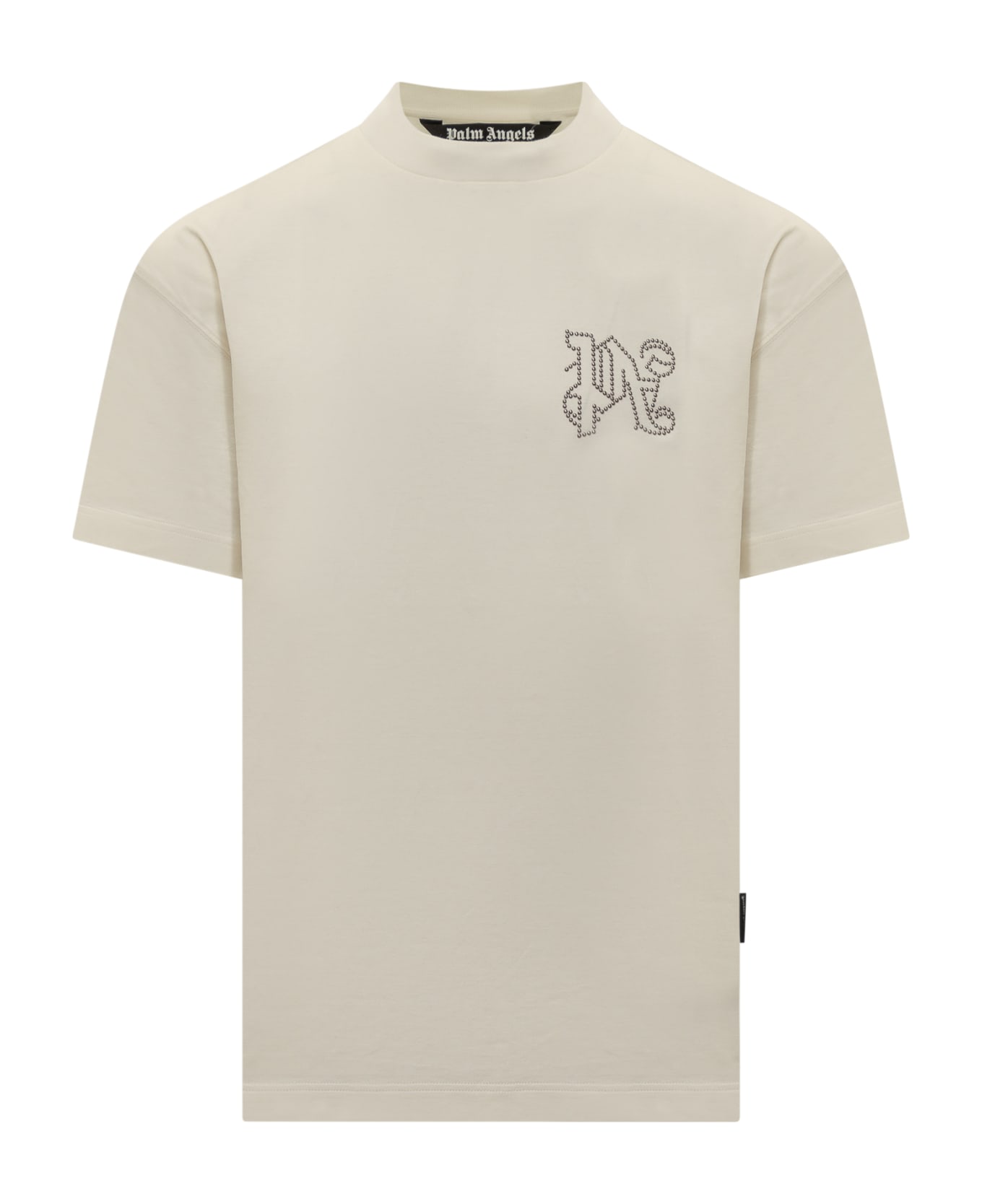 Palm Angels Studded Monogram T-shirt - White