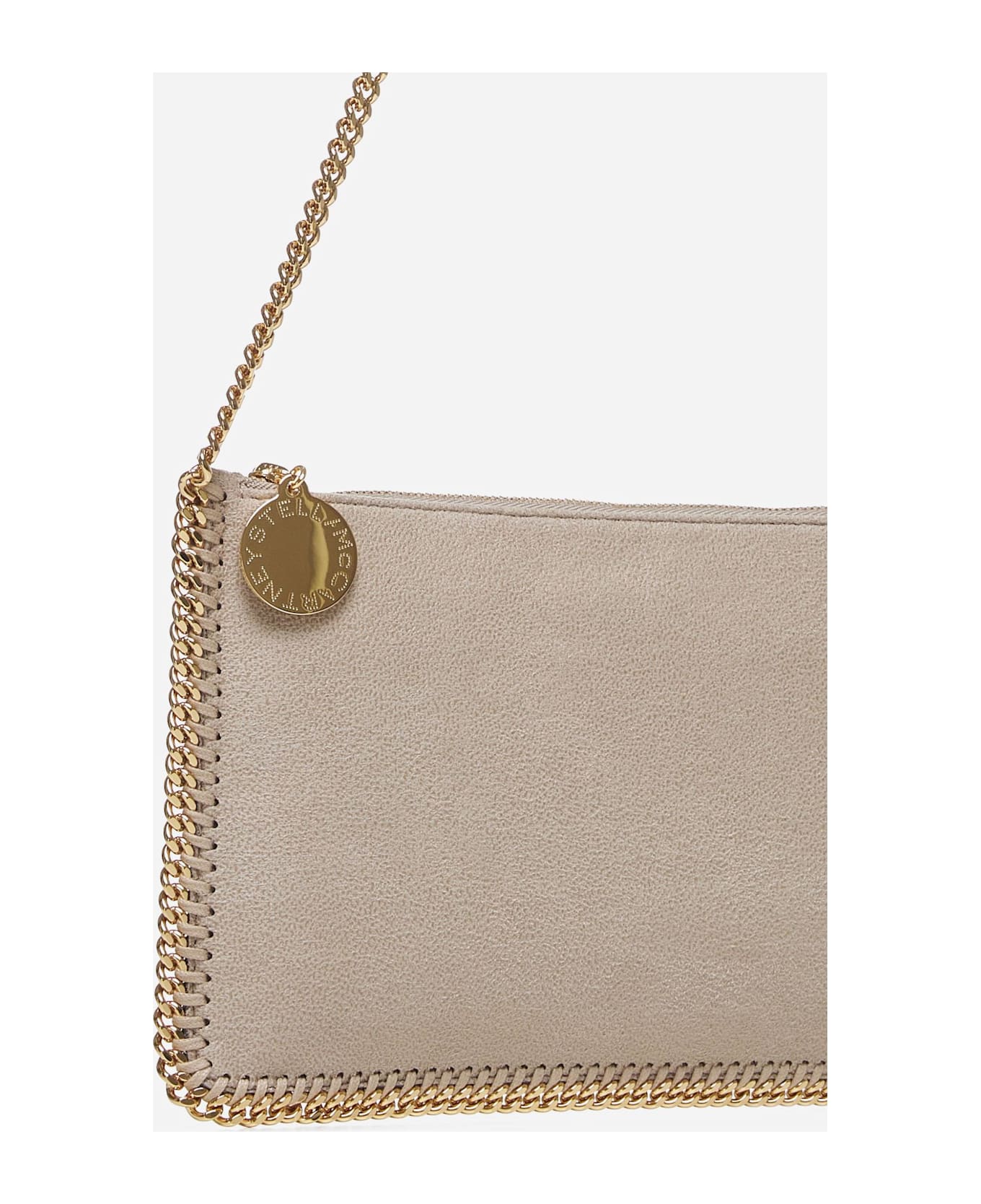 Stella McCartney Falabella Shaggy Deer Pouch Bag - BUTTER CREAM トートバッグ
