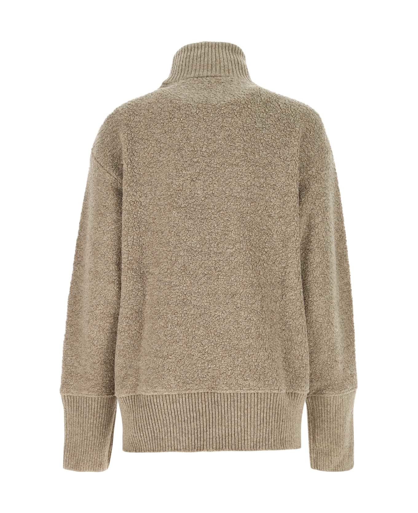 Jil Sander Dove Grey Terry Fabric Oversize Sweater - 261 ニットウェア