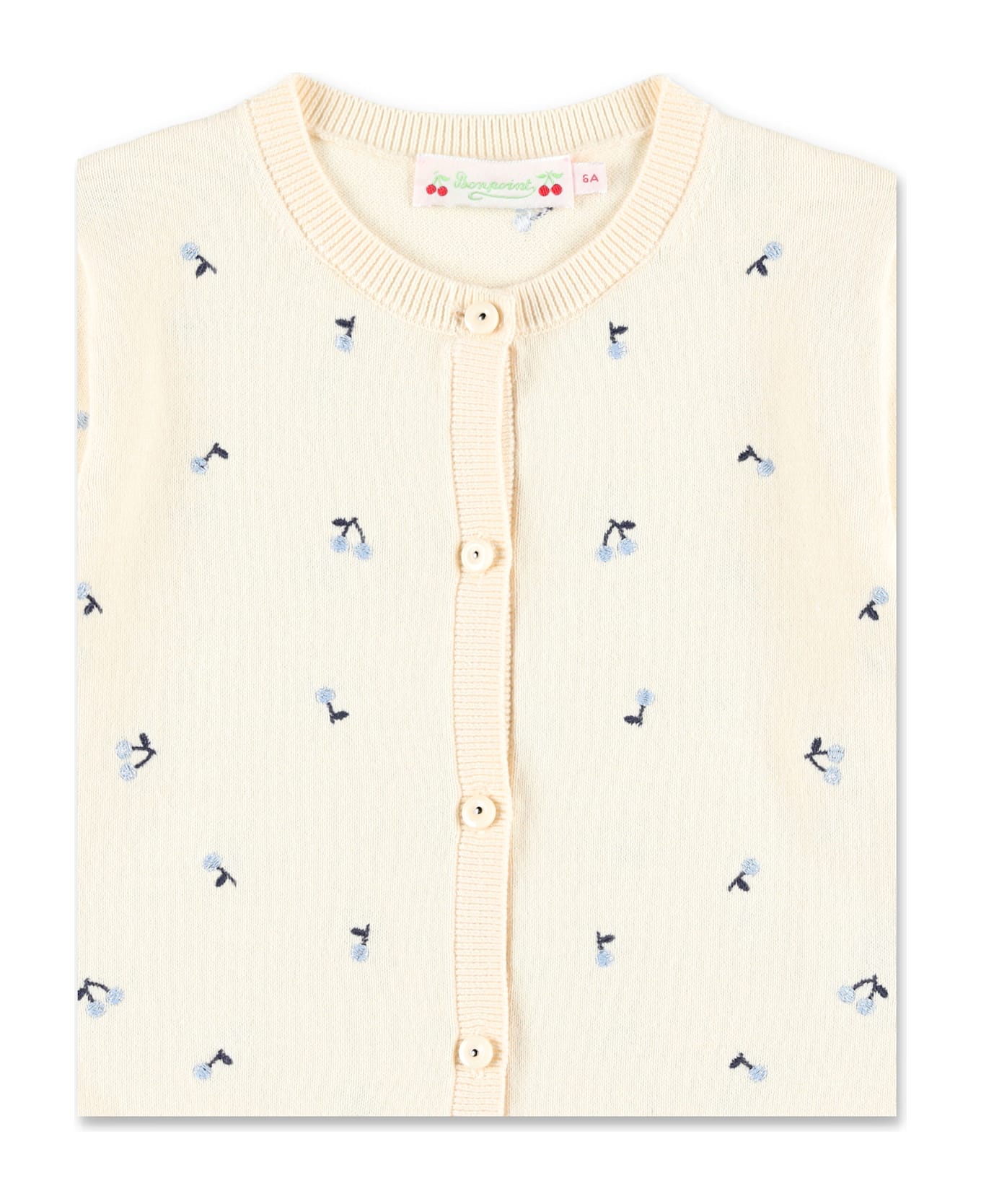 Bonpoint Kid - Feli Cardigan - VANILLE