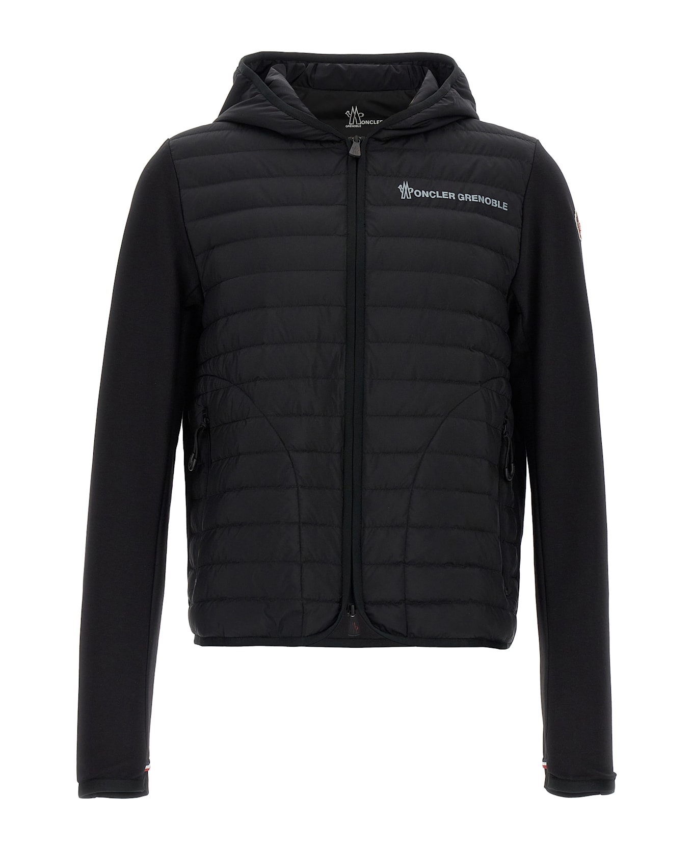 Moncler Grenoble Padded Hoodie - BLACK