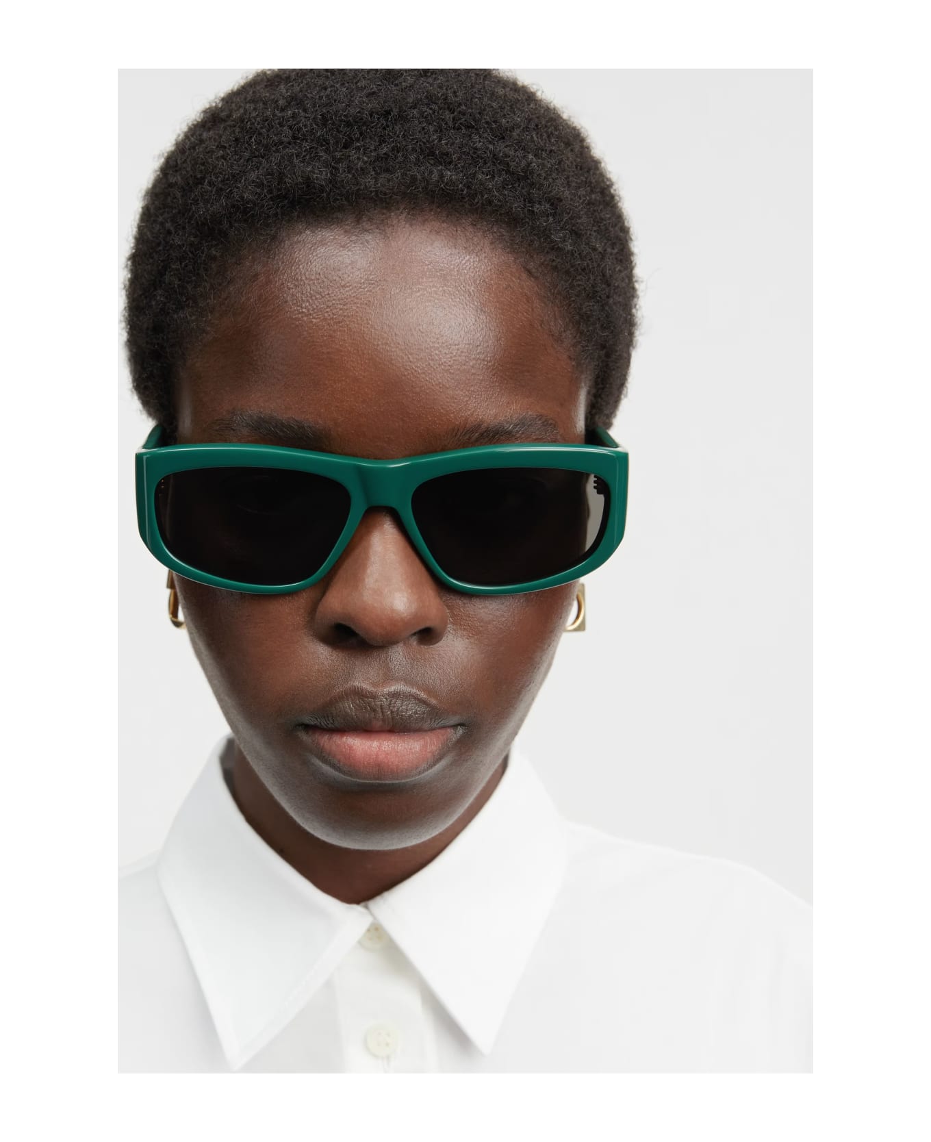 Jacquemus Pilota - Green Sunglasses - green