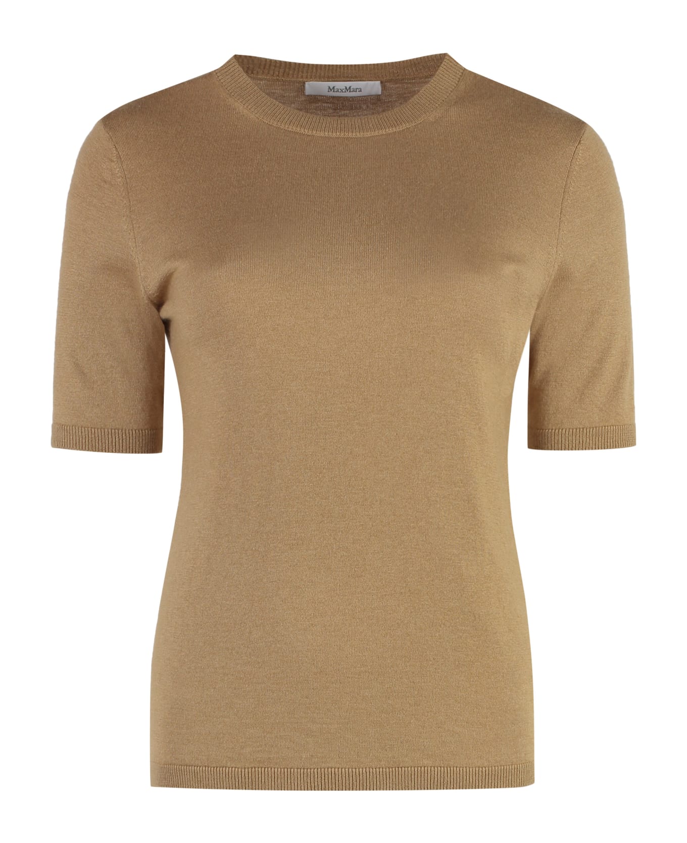 Max Mara Warren Cashmere-silk Blend Pullover - NEUTRALS