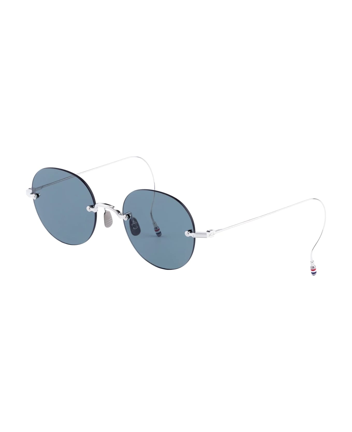 Thom Browne Rimless Oversized - Silver Sunglasses - Silver