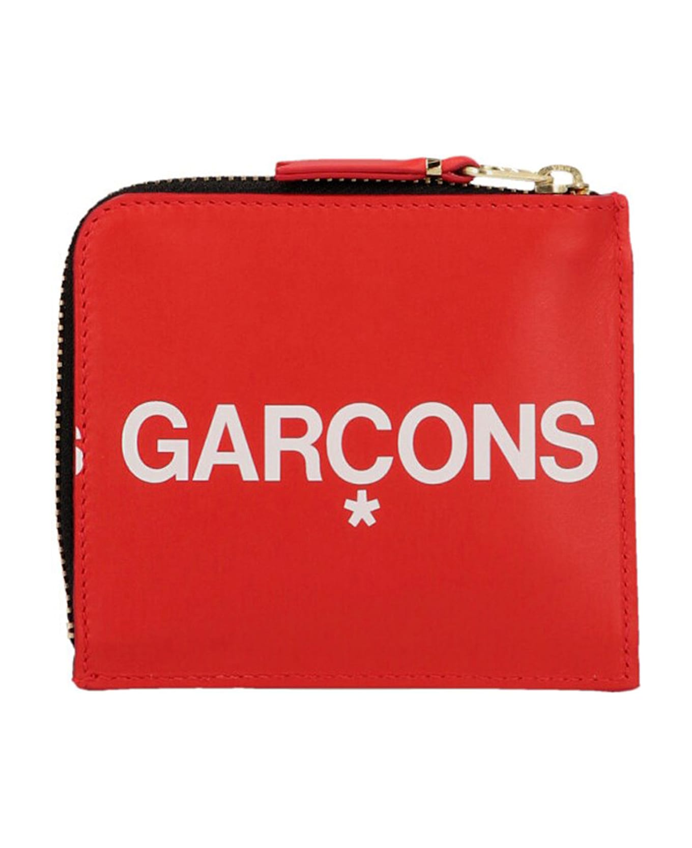 Comme des Garçons Wallet 
huge Logo
 Wallet - Red