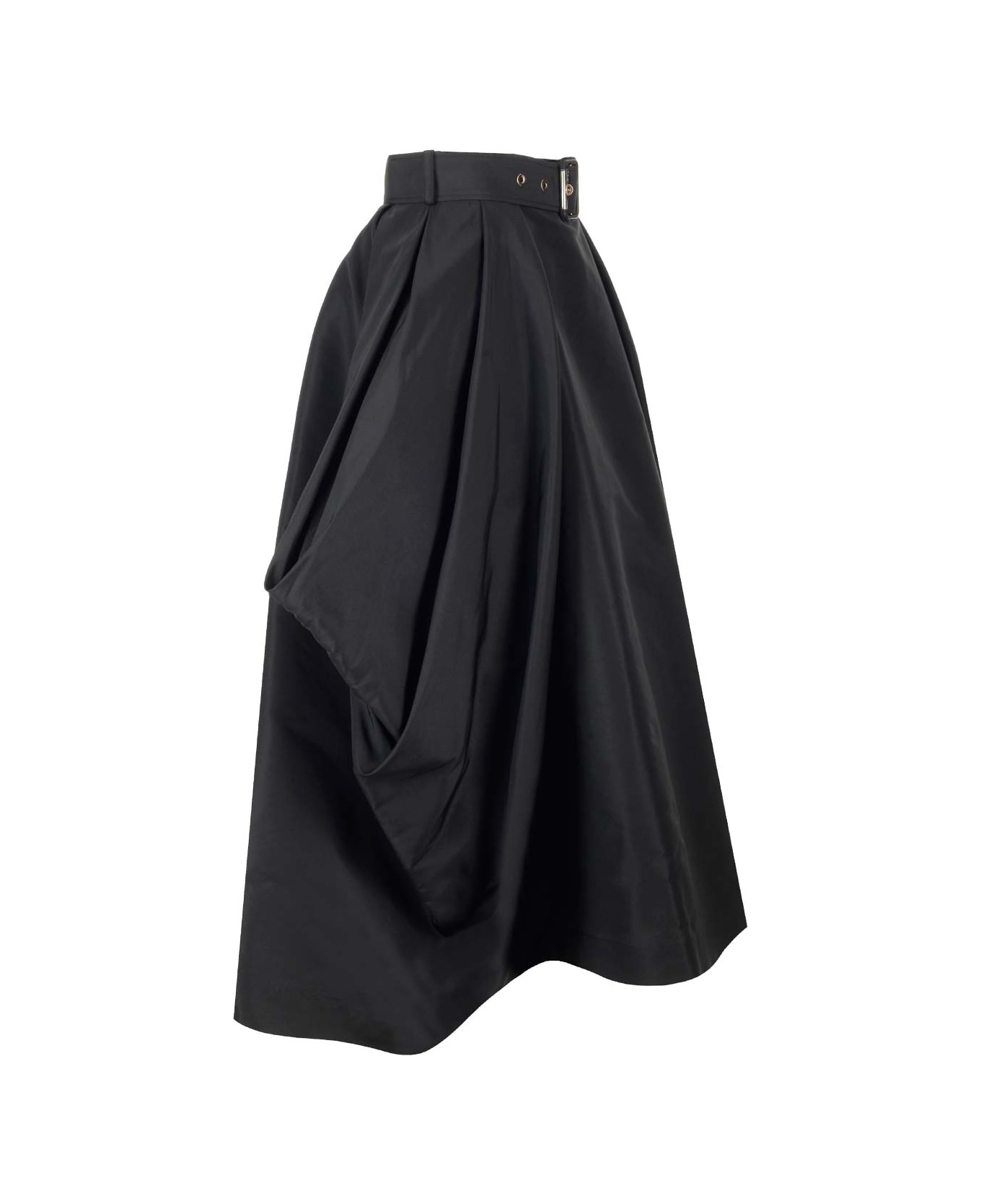 Alexander McQueen Midi Skirt - Black スカート
