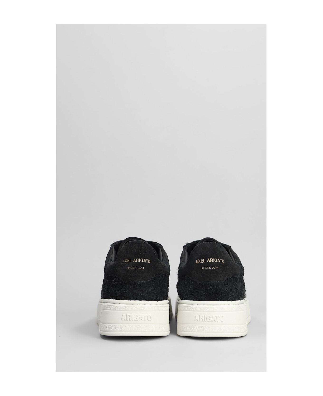 Axel Arigato Orbit Sneakers In Black Suede - black