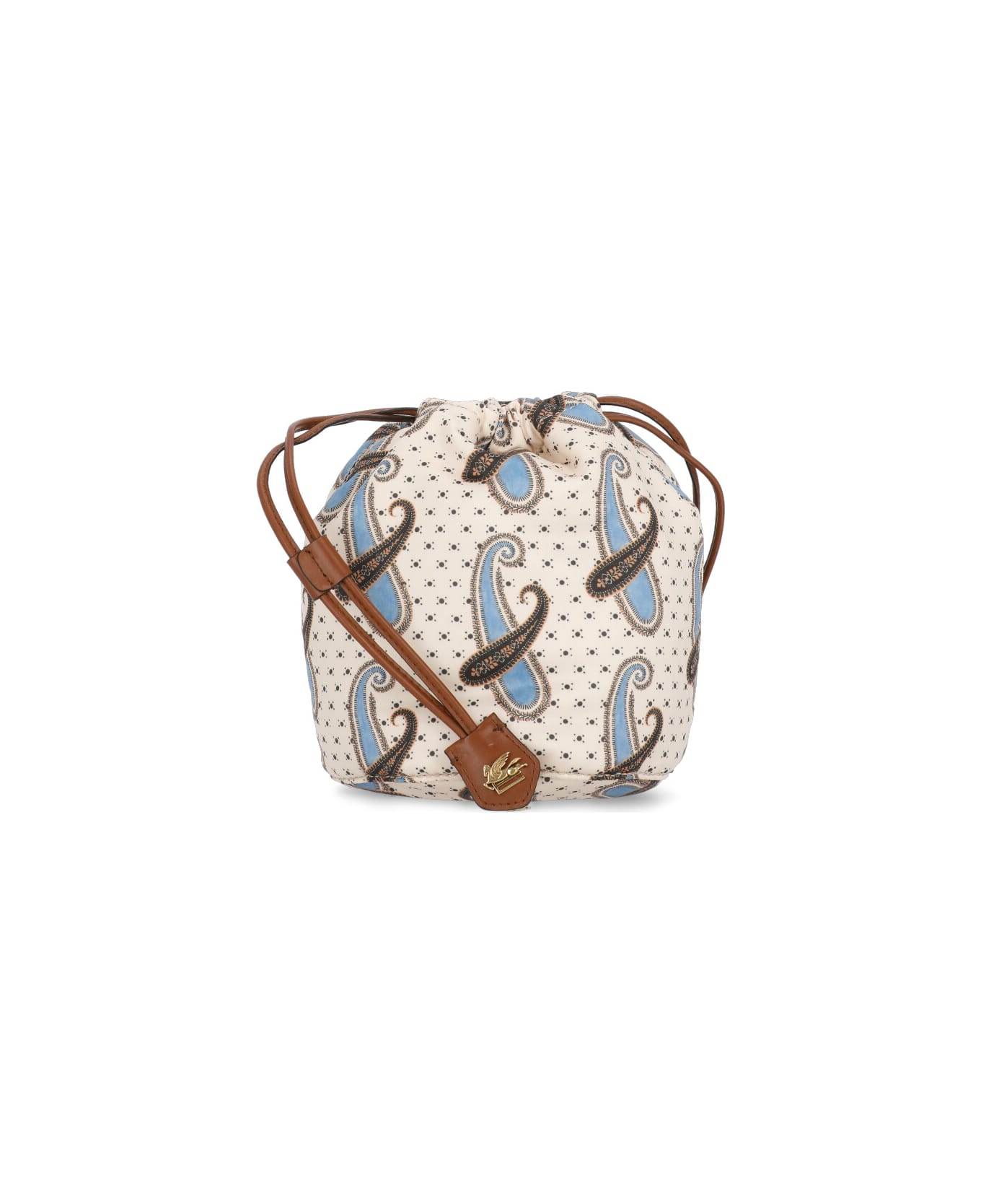Etro Pouch With Paisley Pattern And Polka Dots - Multicolor