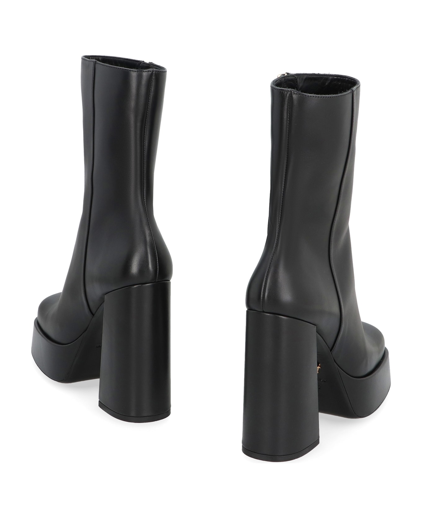 Versace Aevitas Platform Boots - black