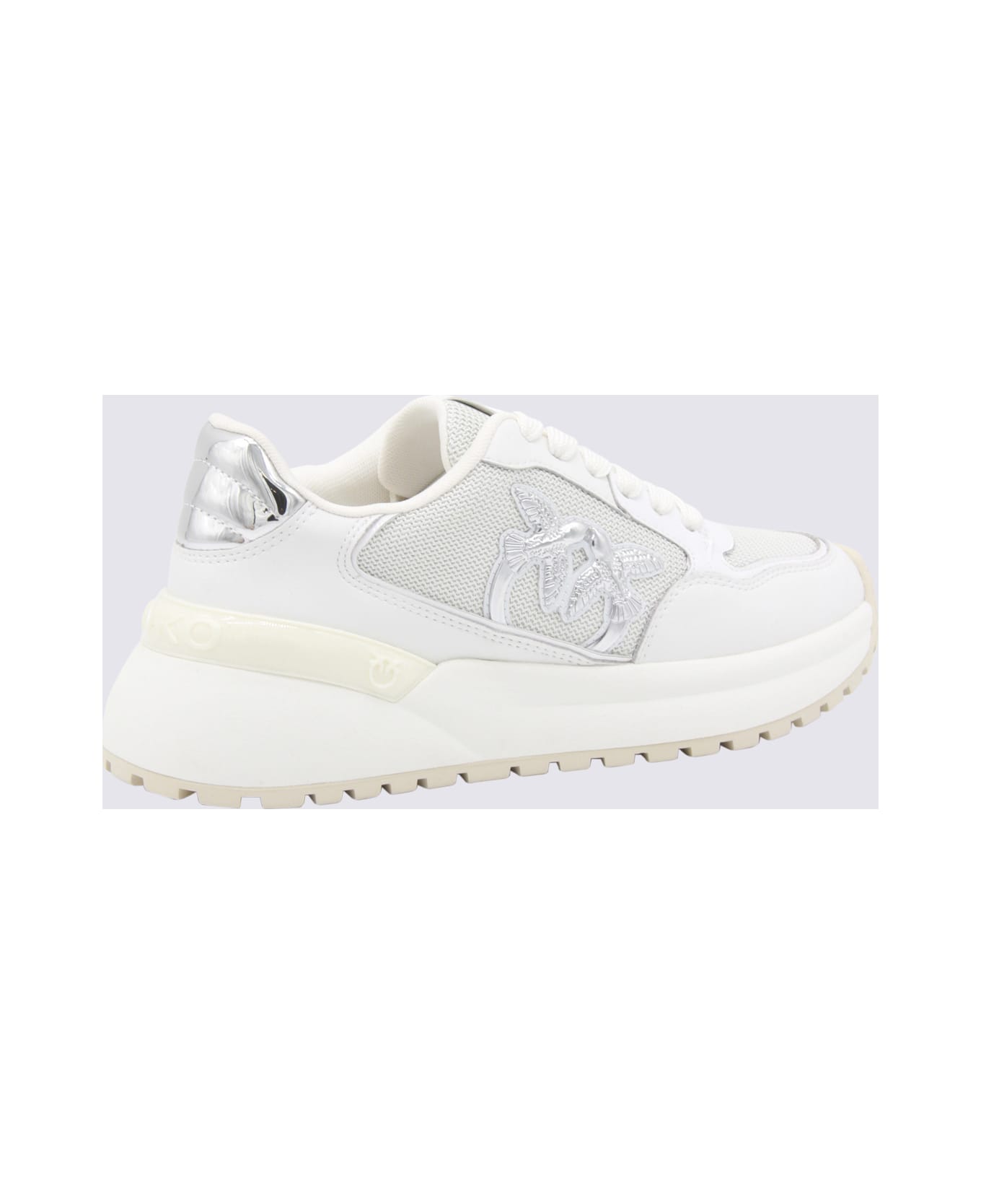 Pinko White Sneakers - White