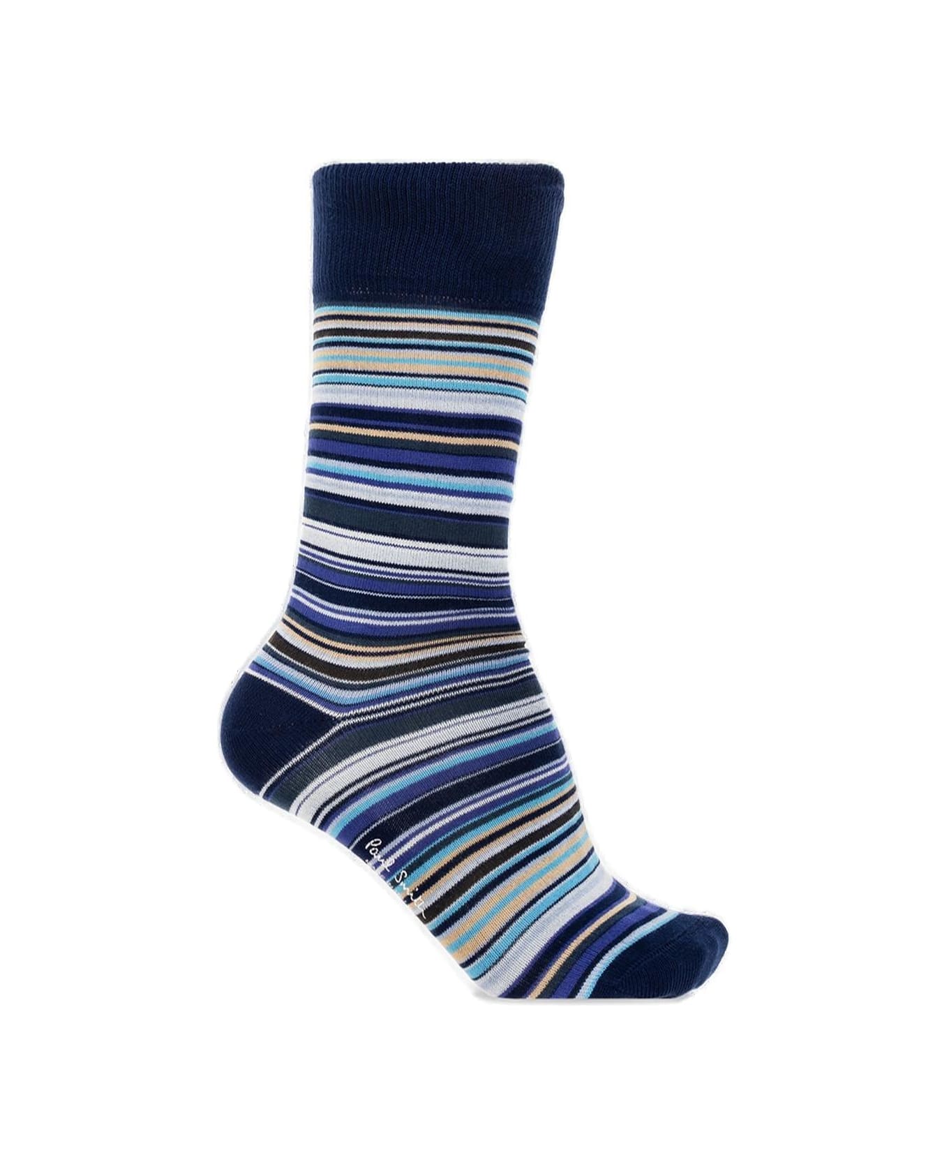 Paul Smith Two-pack Striped Socks - MULTICOLOUR
