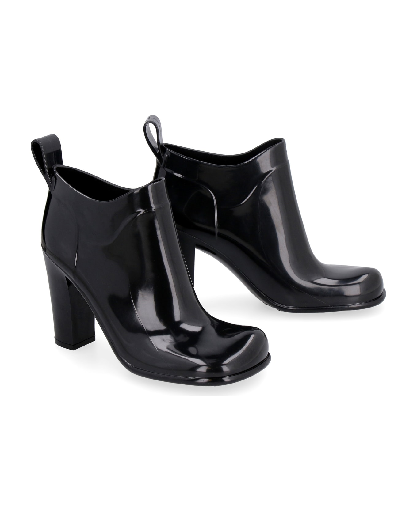 Bottega Veneta Shine Rubber Boots - black ブーツ