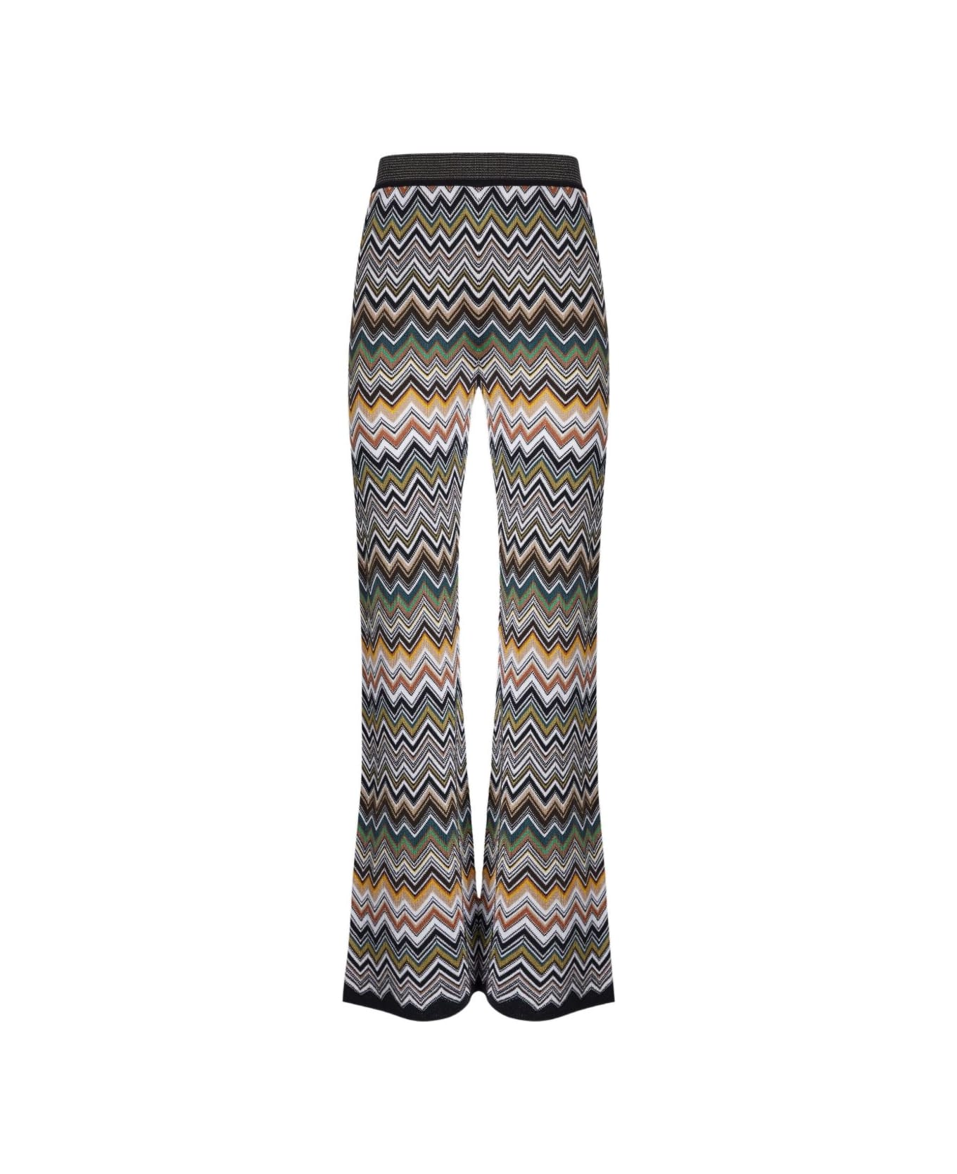 Missoni Wool Blend Trousers - Brown