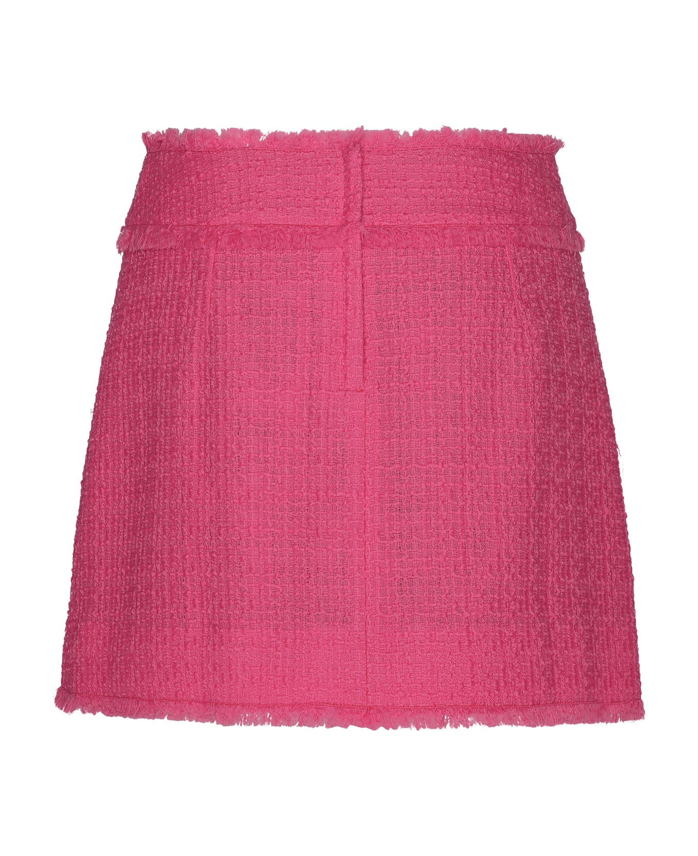 Dolce & Gabbana Tweed Miniskirt - Pink