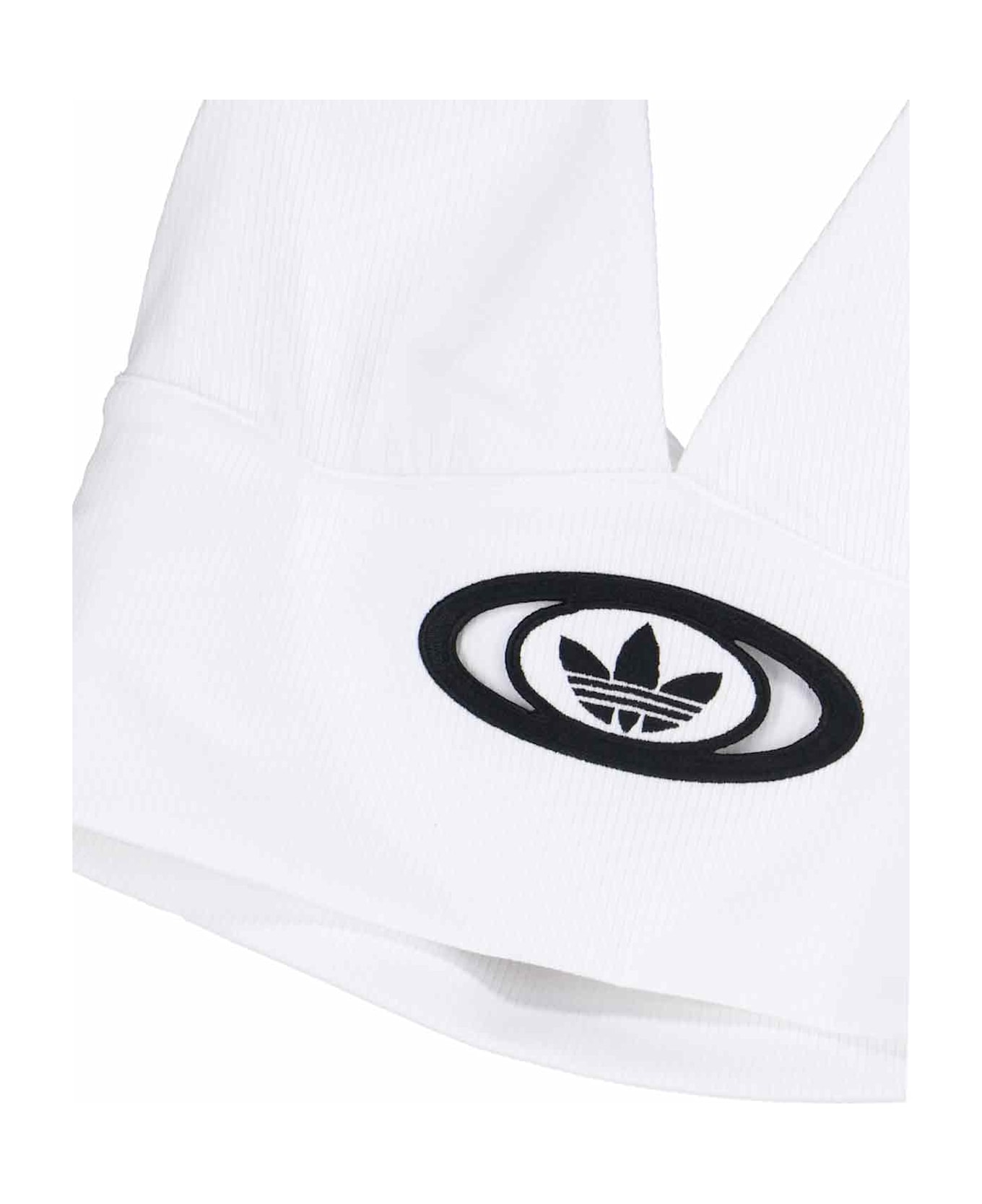 Adidas Crop Top "campus 2000" - White