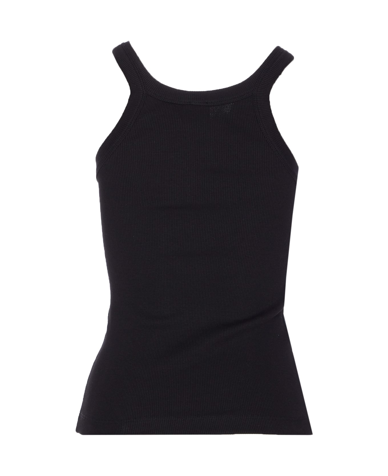 Pinko Curly Tank Top - Black
