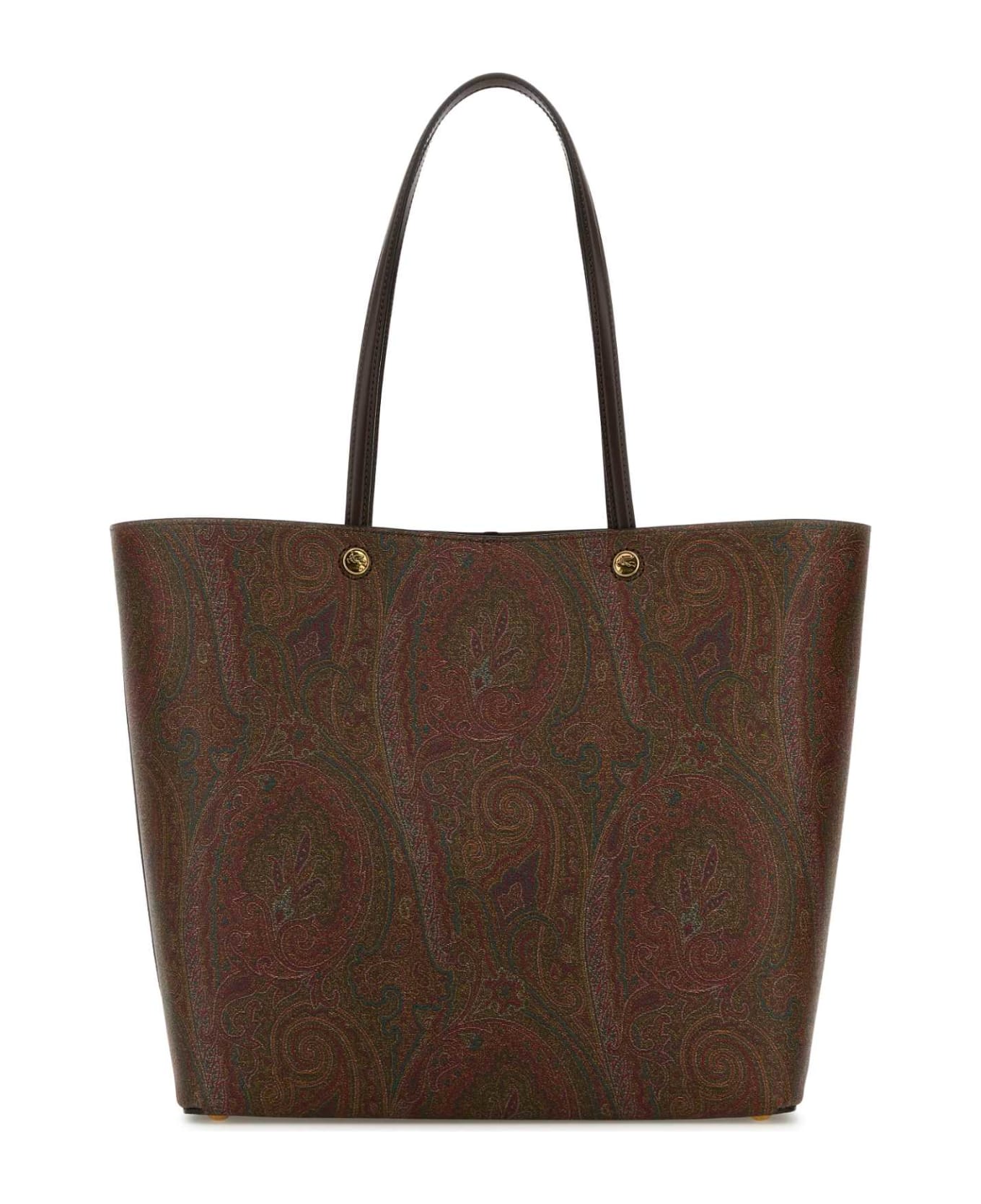 Etro Printed Canvas Medium Essential Shopping Bag - M0019