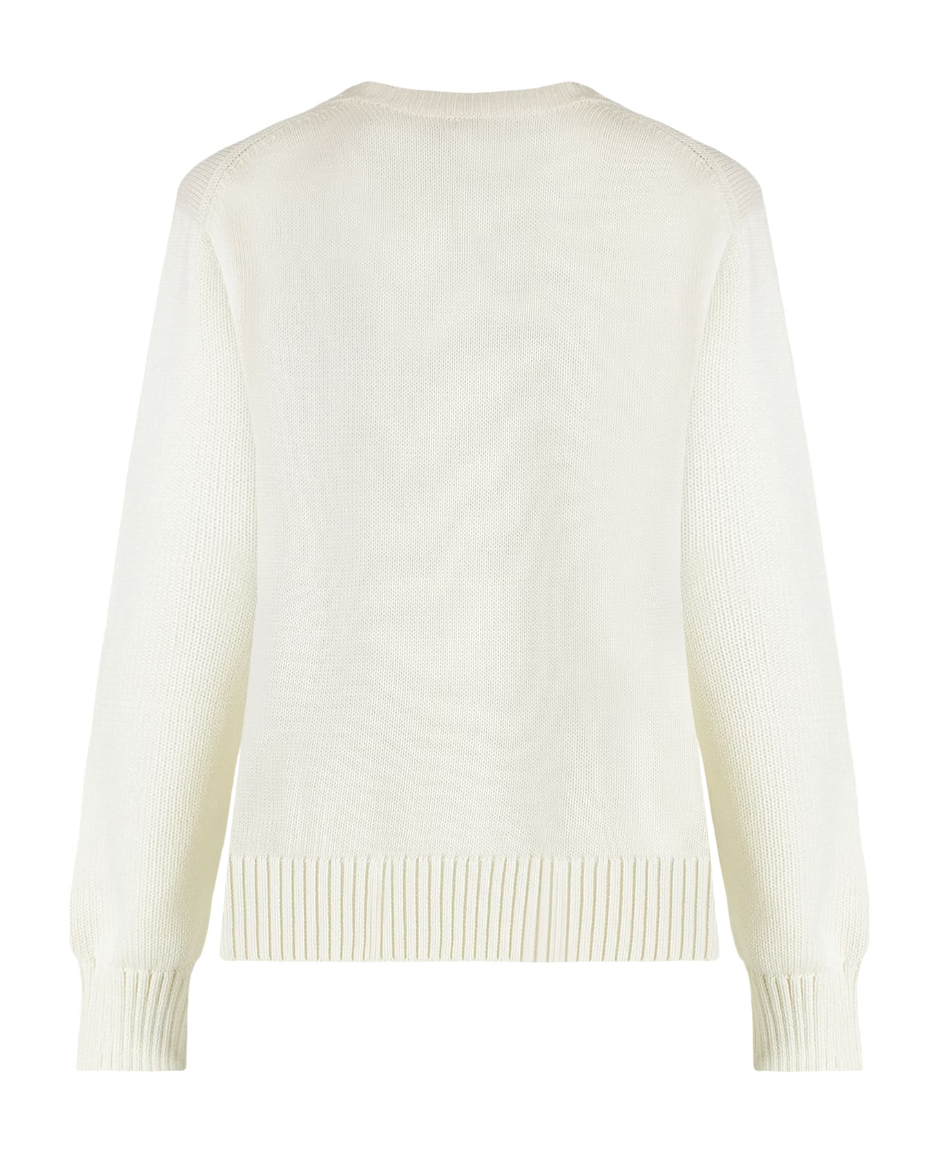 Ralph Lauren Cotton Crew-neck Sweater - panna