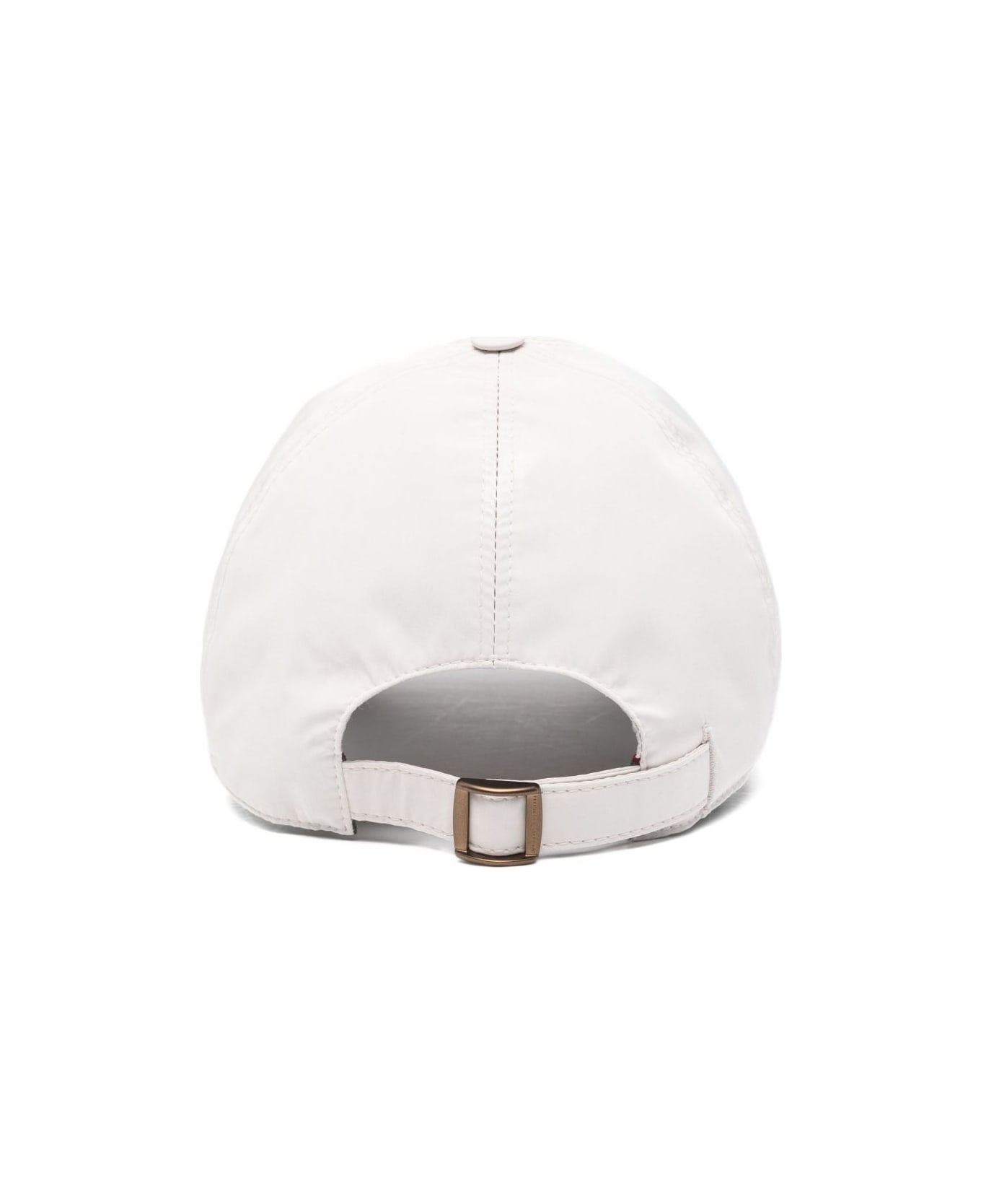 Brunello Cucinelli Logo Baseball Cap - White