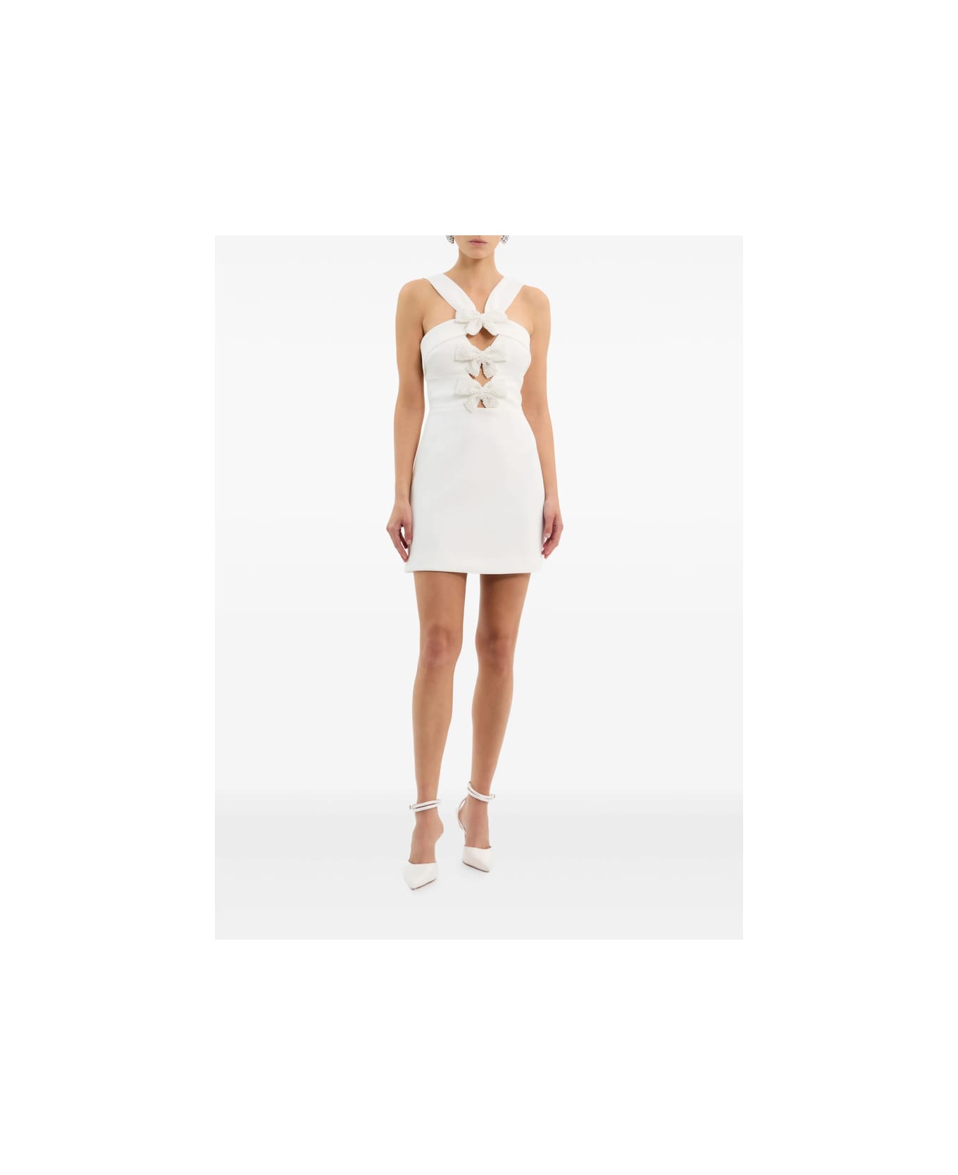 Rebecca Vallance Dress - WHITE