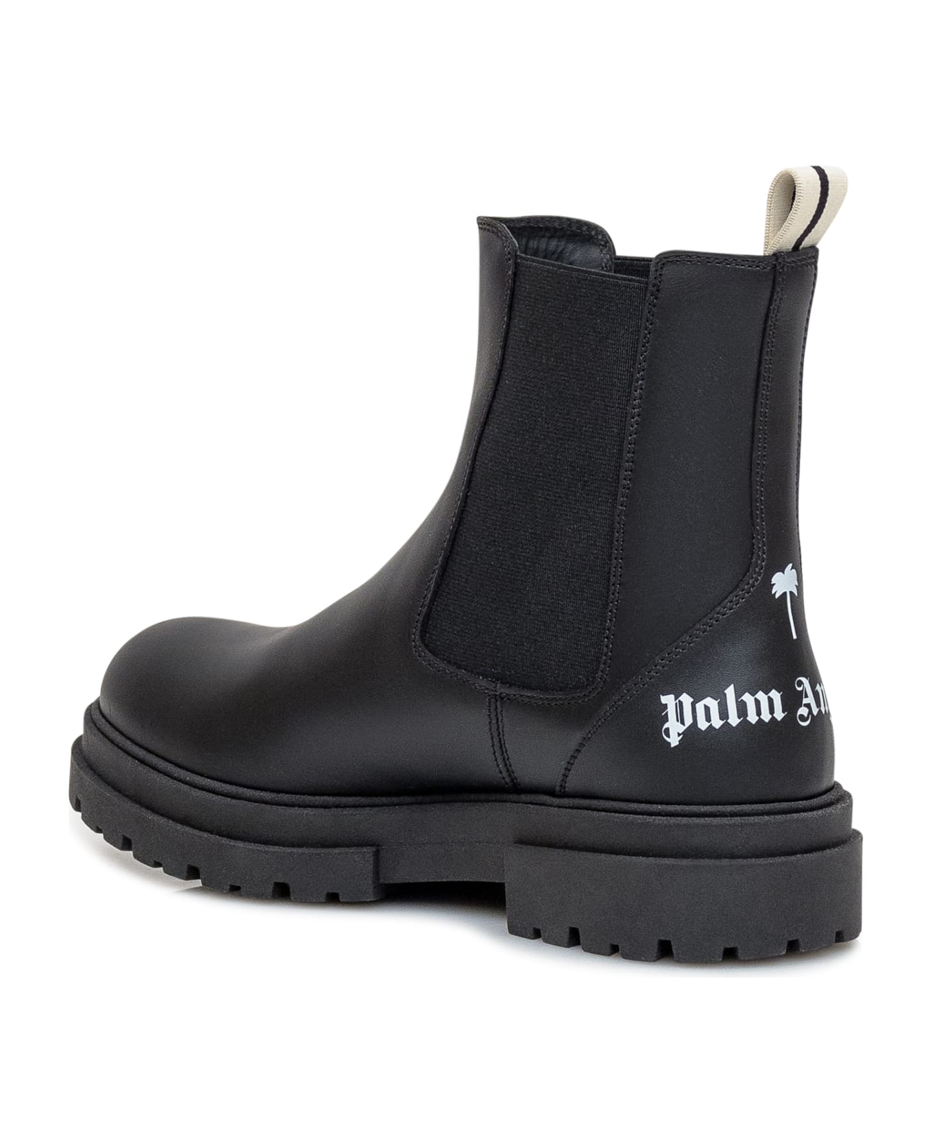 Palm Angels Palmangels Chelsea Boots - BLACK WHT