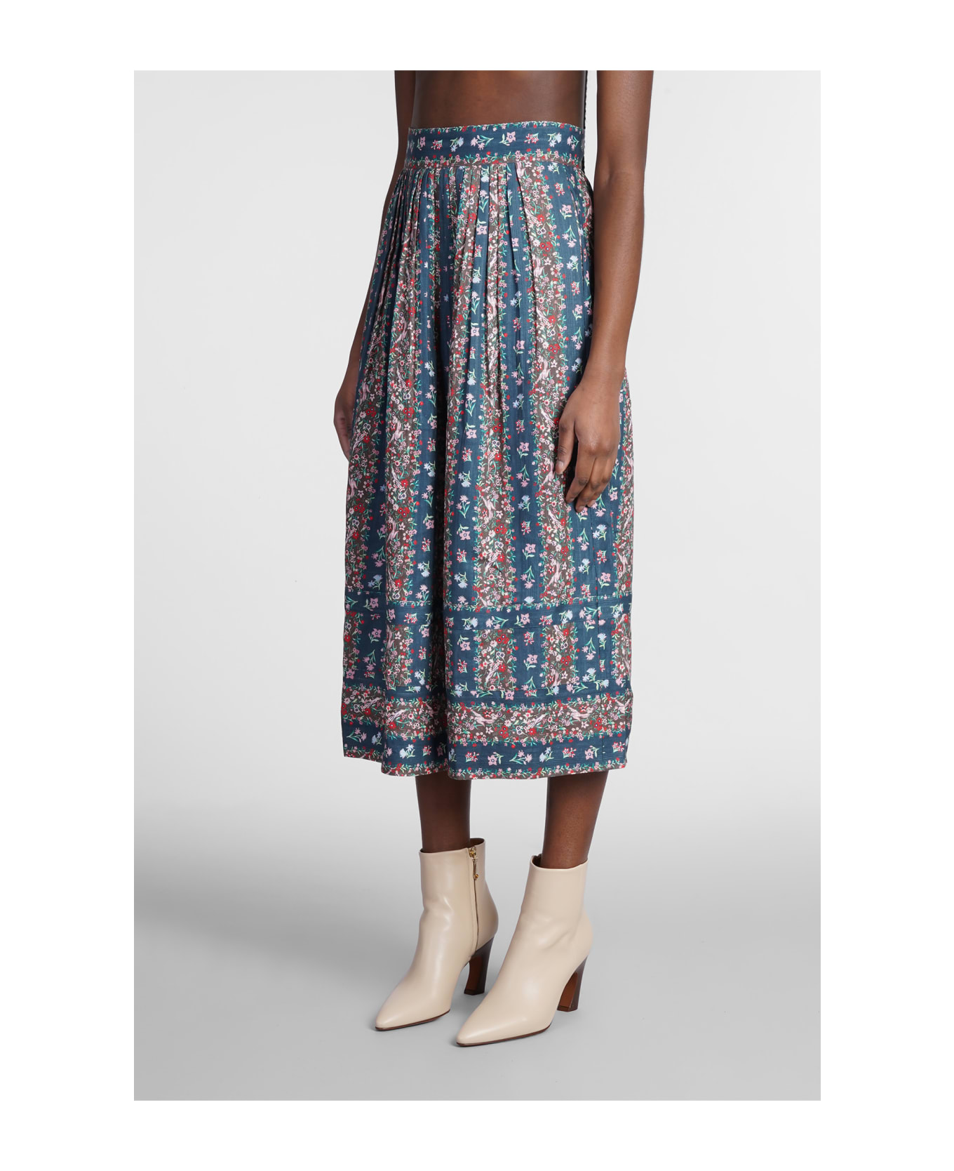 See by Chloé Skirt In Multicolor Cotton